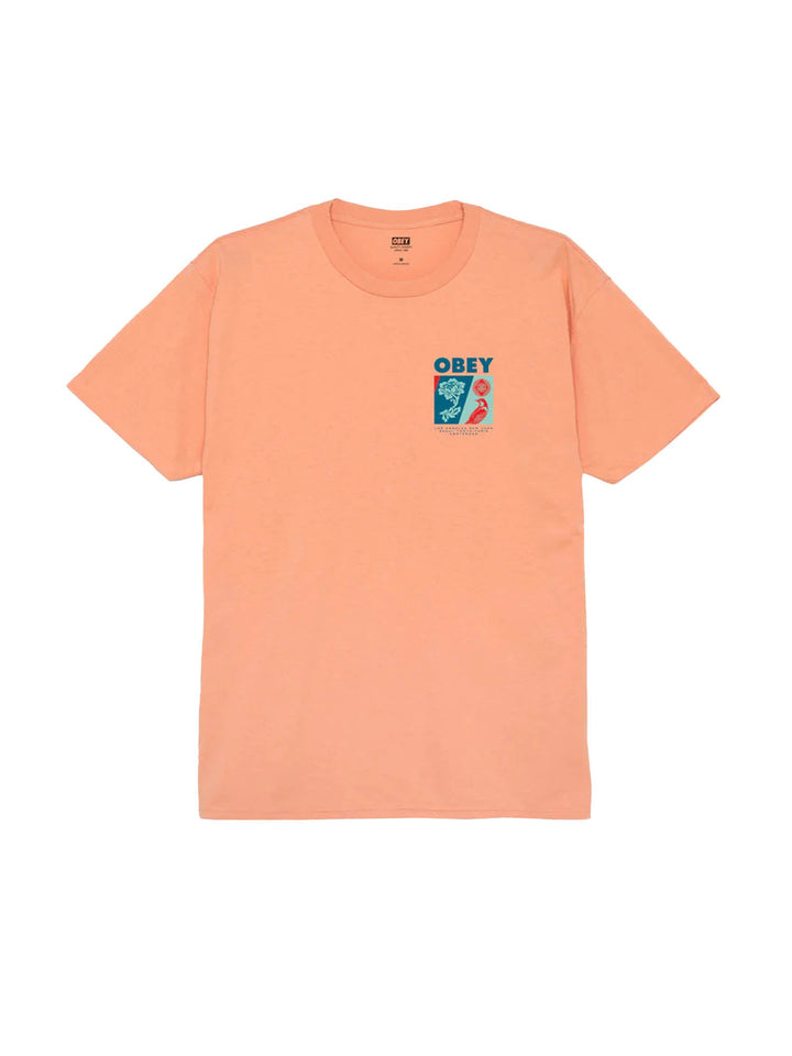 Obey New Spring T-shirt Arancione