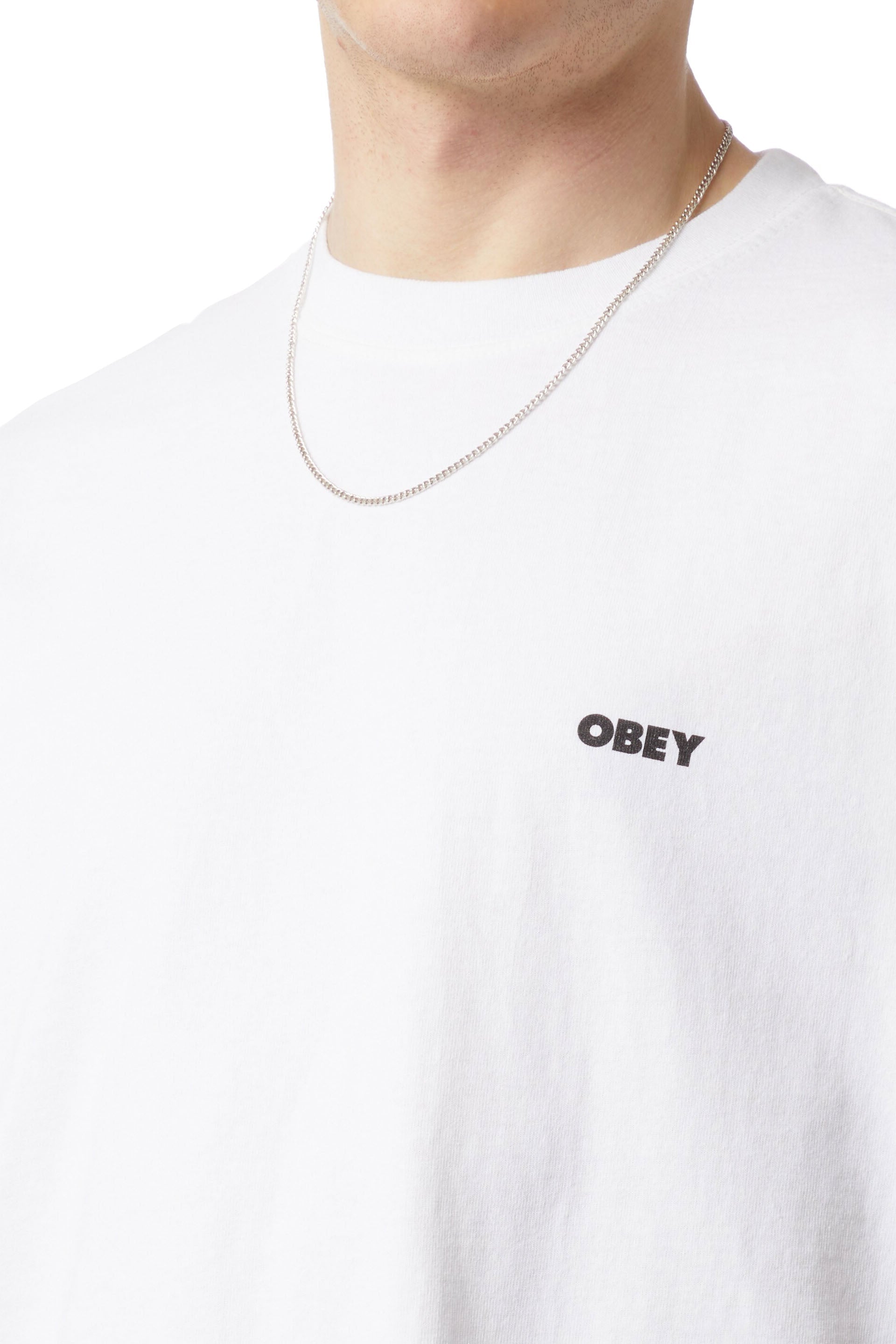 T-SHIRT Bianco Obey