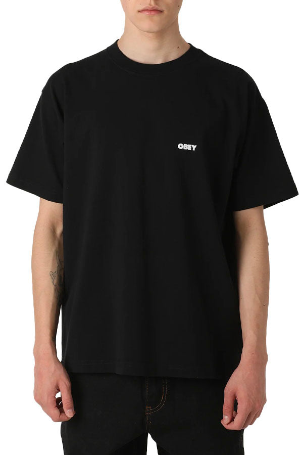 T-SHIRT Nero Obey