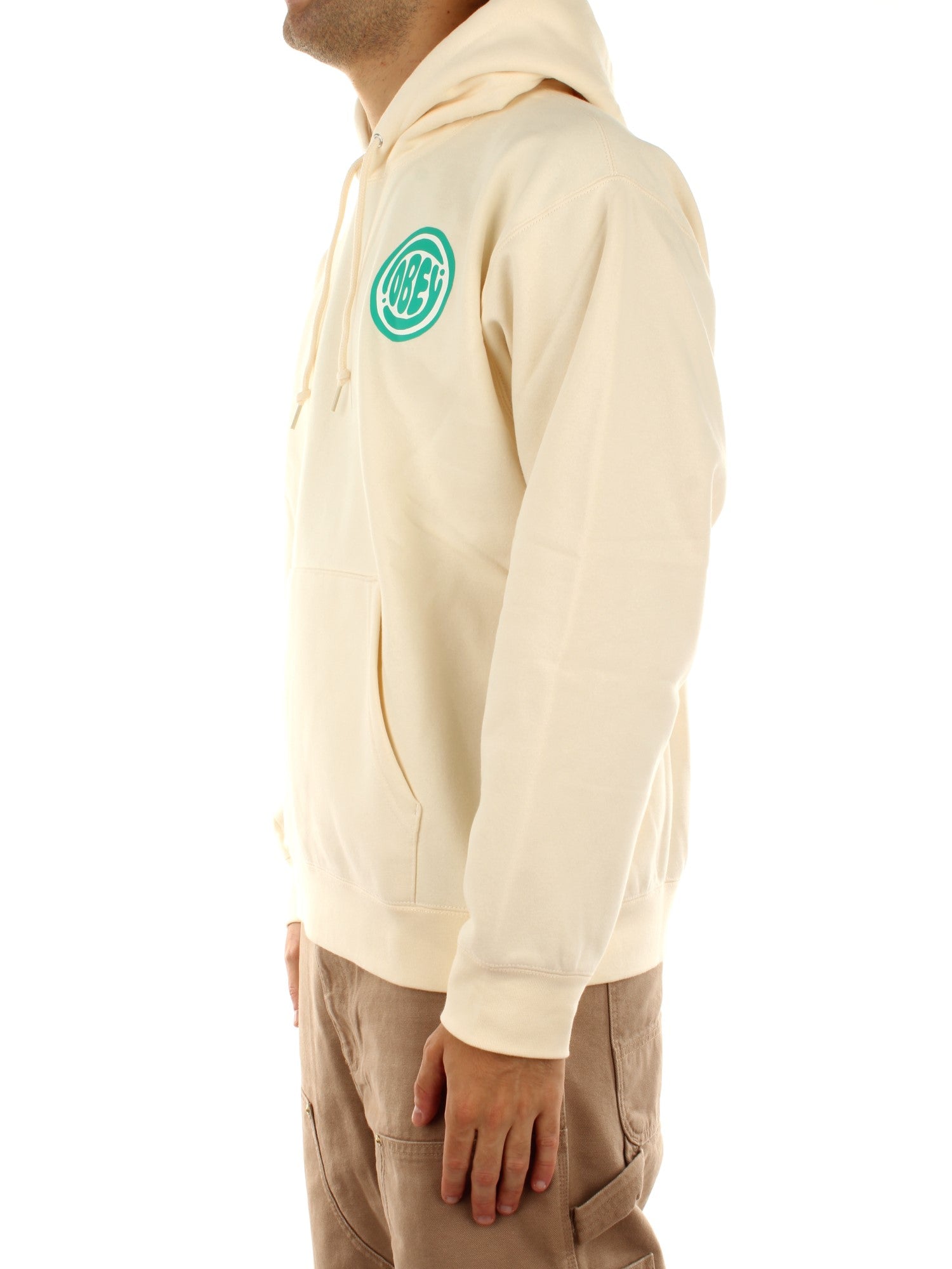 Obey Obey Bubble Fleece Bianco