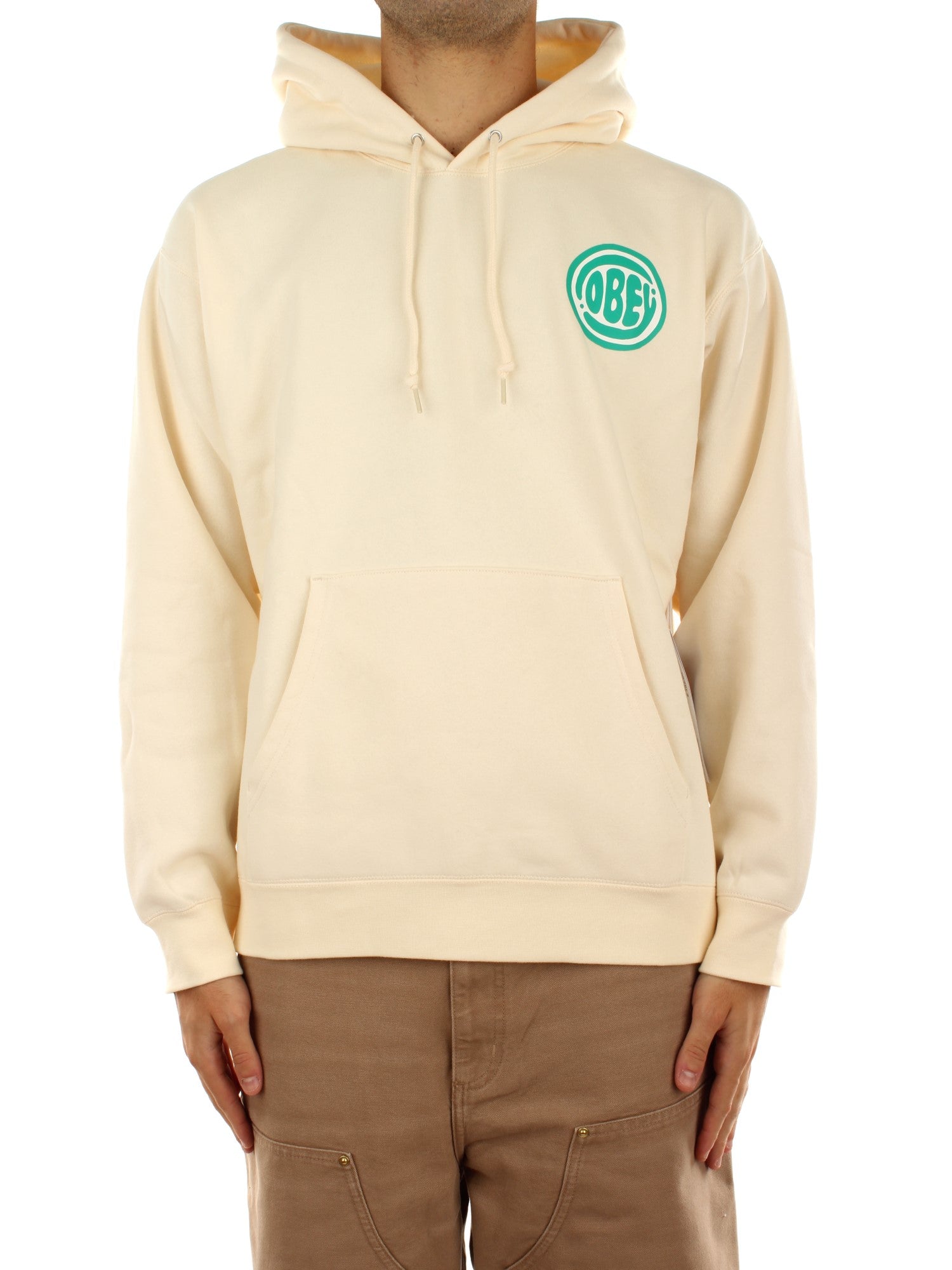 Obey Obey Bubble Fleece Bianco