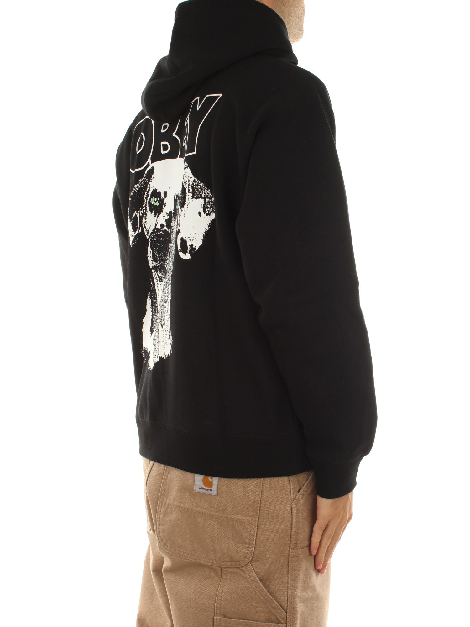 Obey Obey Dalmation Fleece Nero