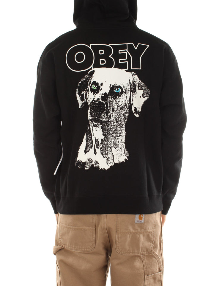 Obey Obey Dalmation Fleece Nero