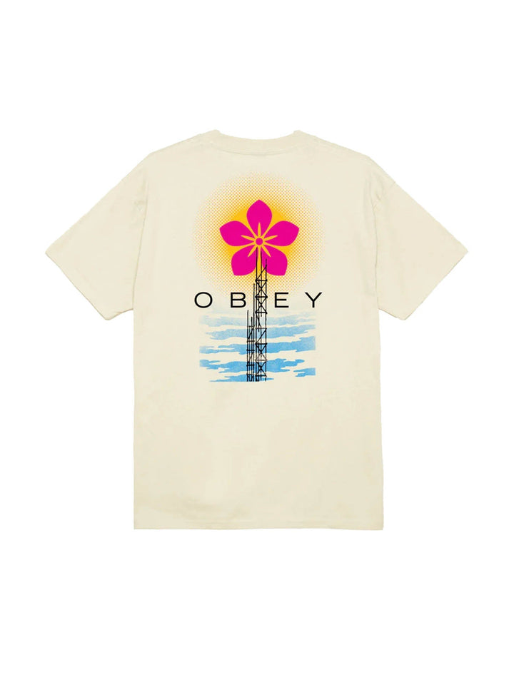 Obey Obey Elevated Power T-shirt Beige