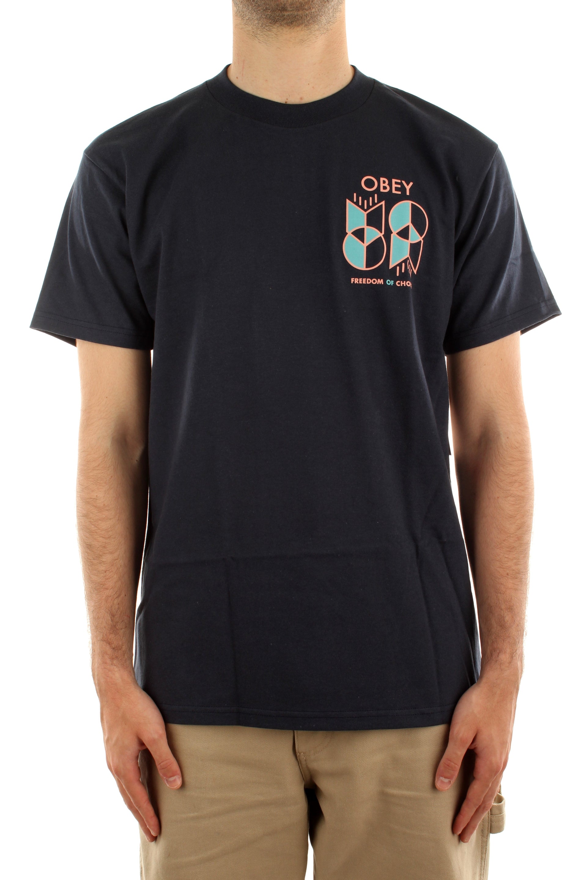 T-SHIRT Blu Obey