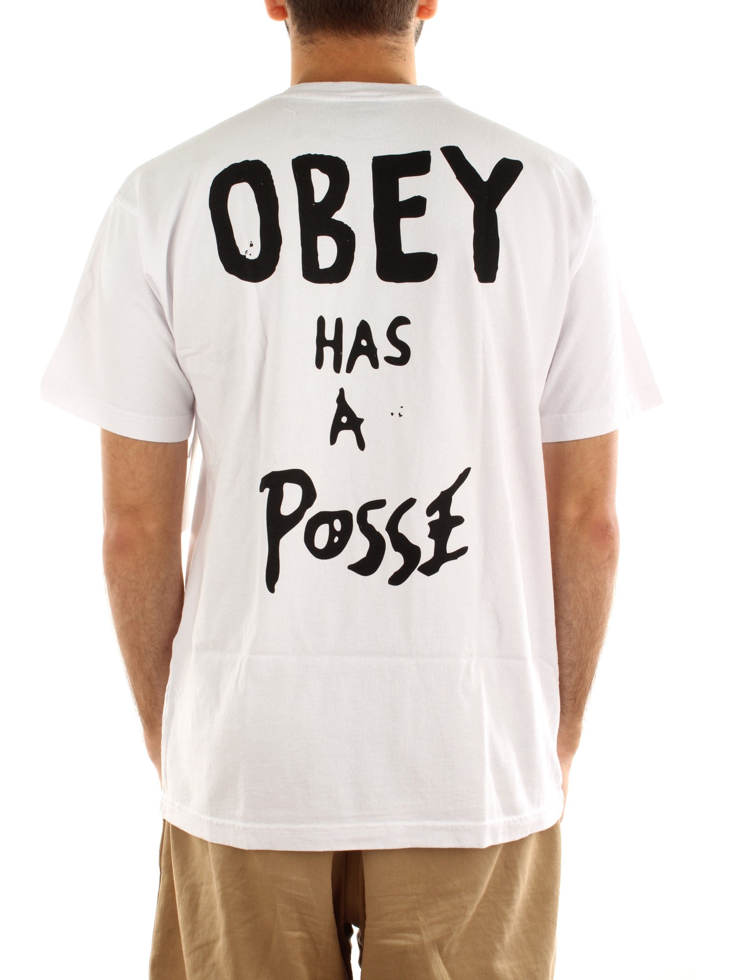 Obey a un t-shirt Posse