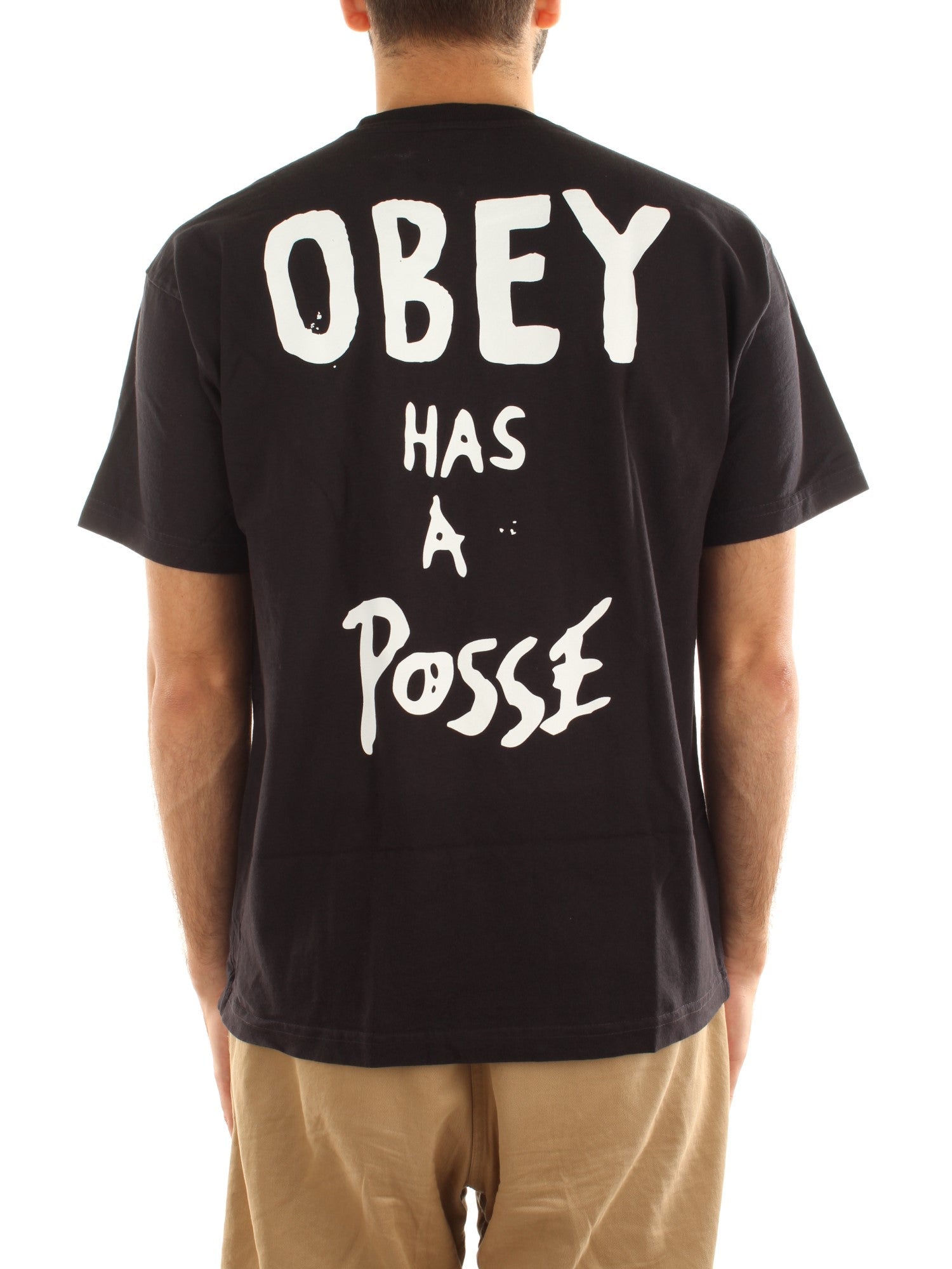 Obey a un t-shirt Posse