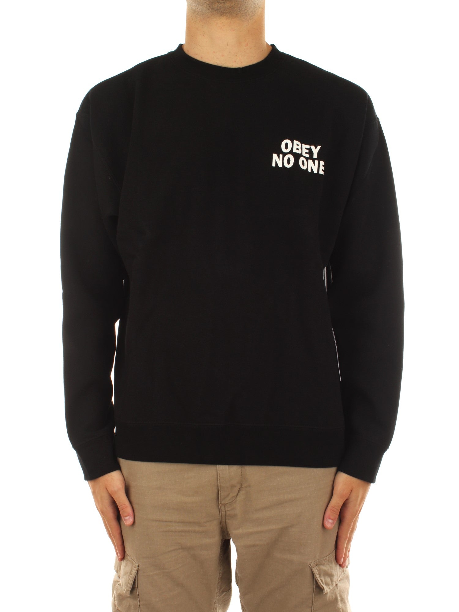 Obey Obey No One Fleece Nero