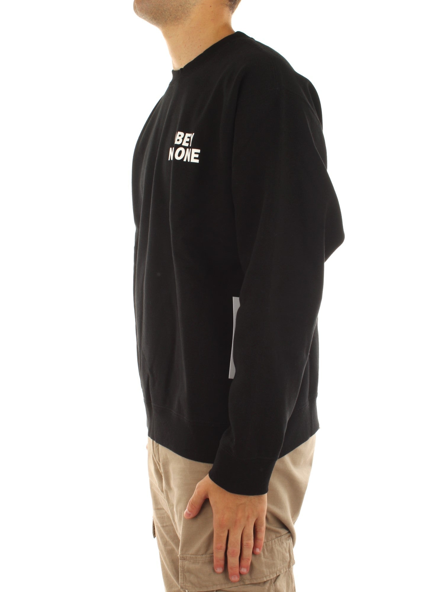 Obey Obey No One Fleece Nero