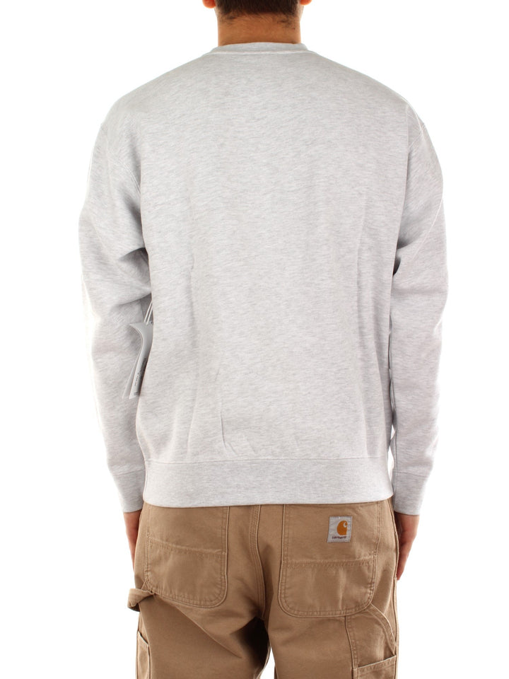 Obey Obey People Crew Fleece Grigio