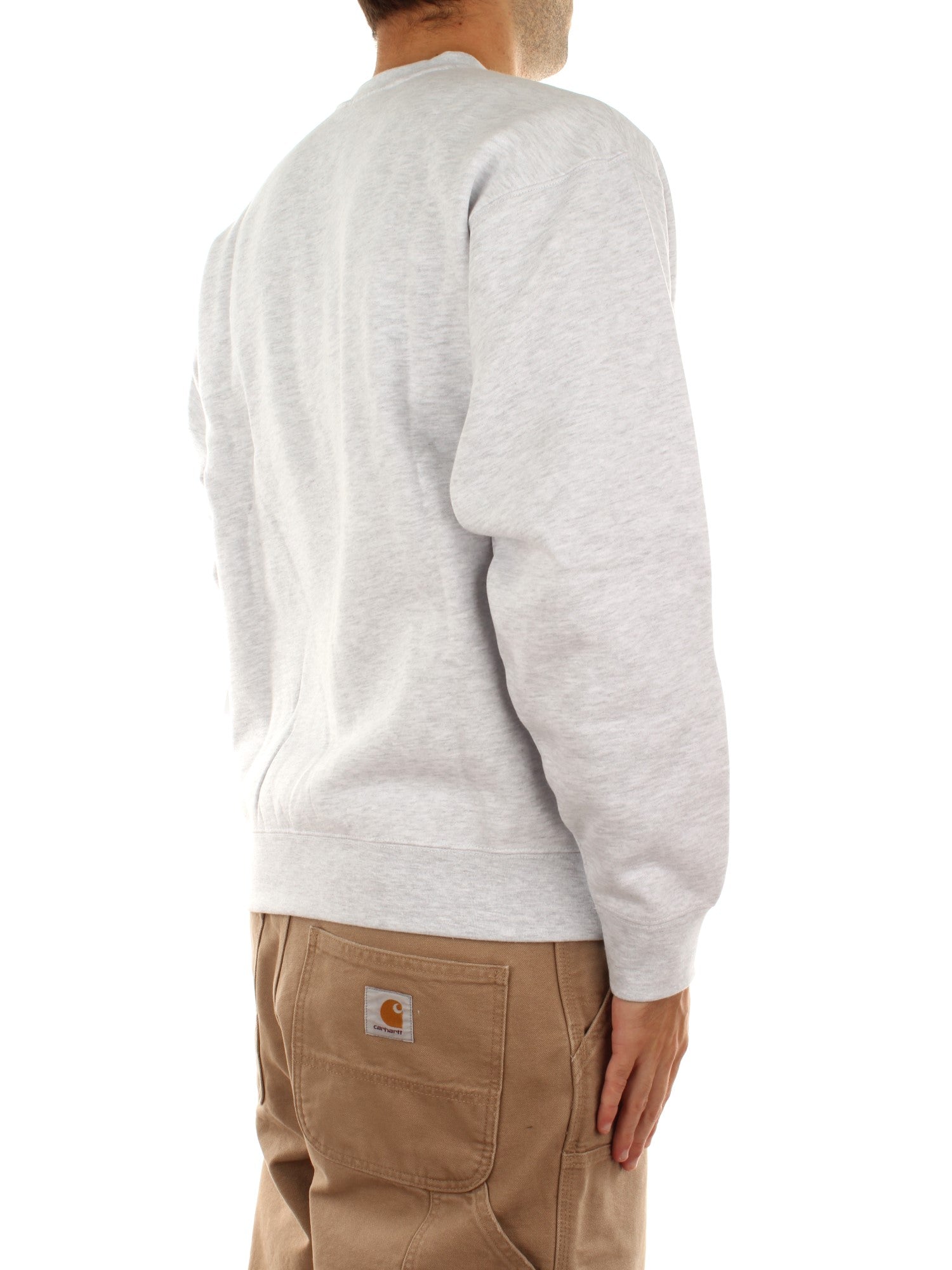 Obey Obey People Crew Fleece Grigio