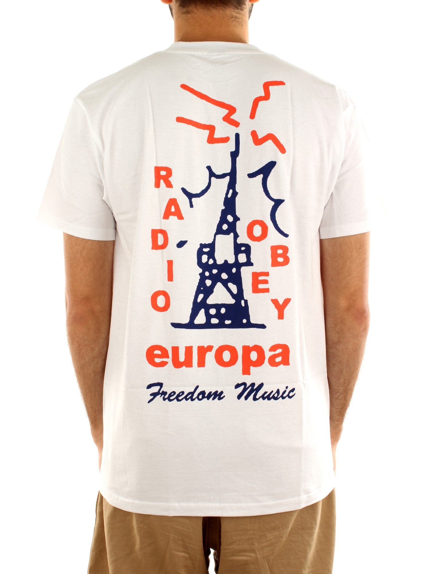 Obey Radio Europe Tee