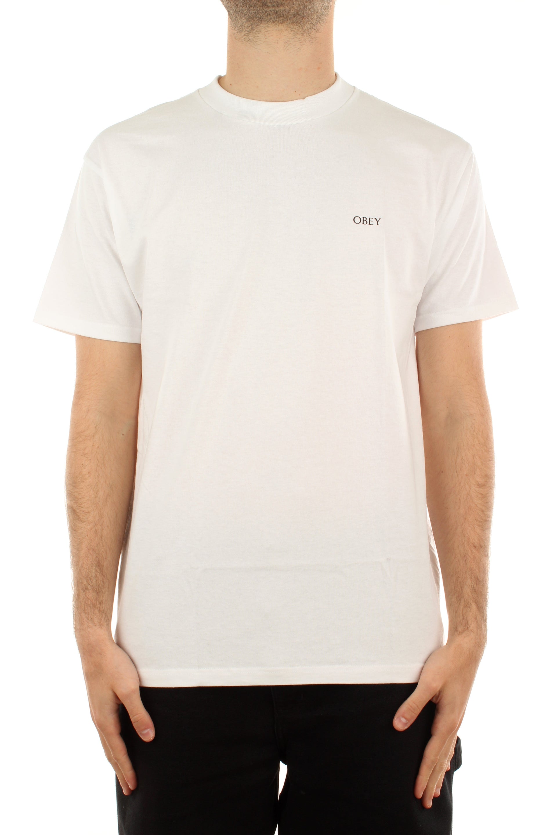 T-SHIRT Bianco Obey