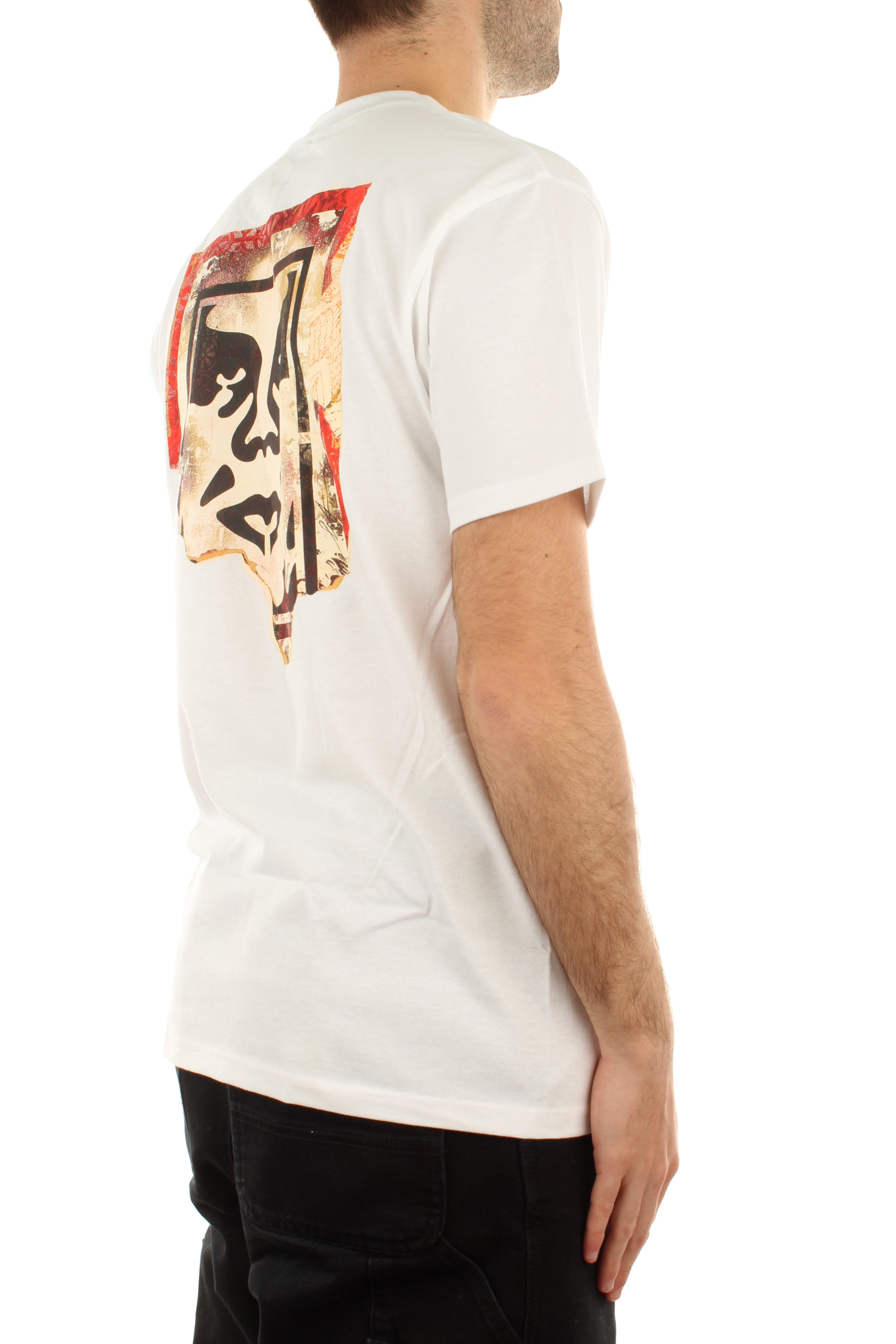 T-SHIRT Bianco Obey