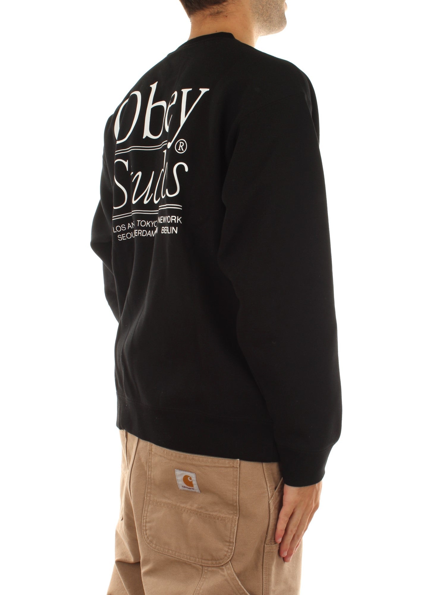 Obey Obey Studios Fleece Nero