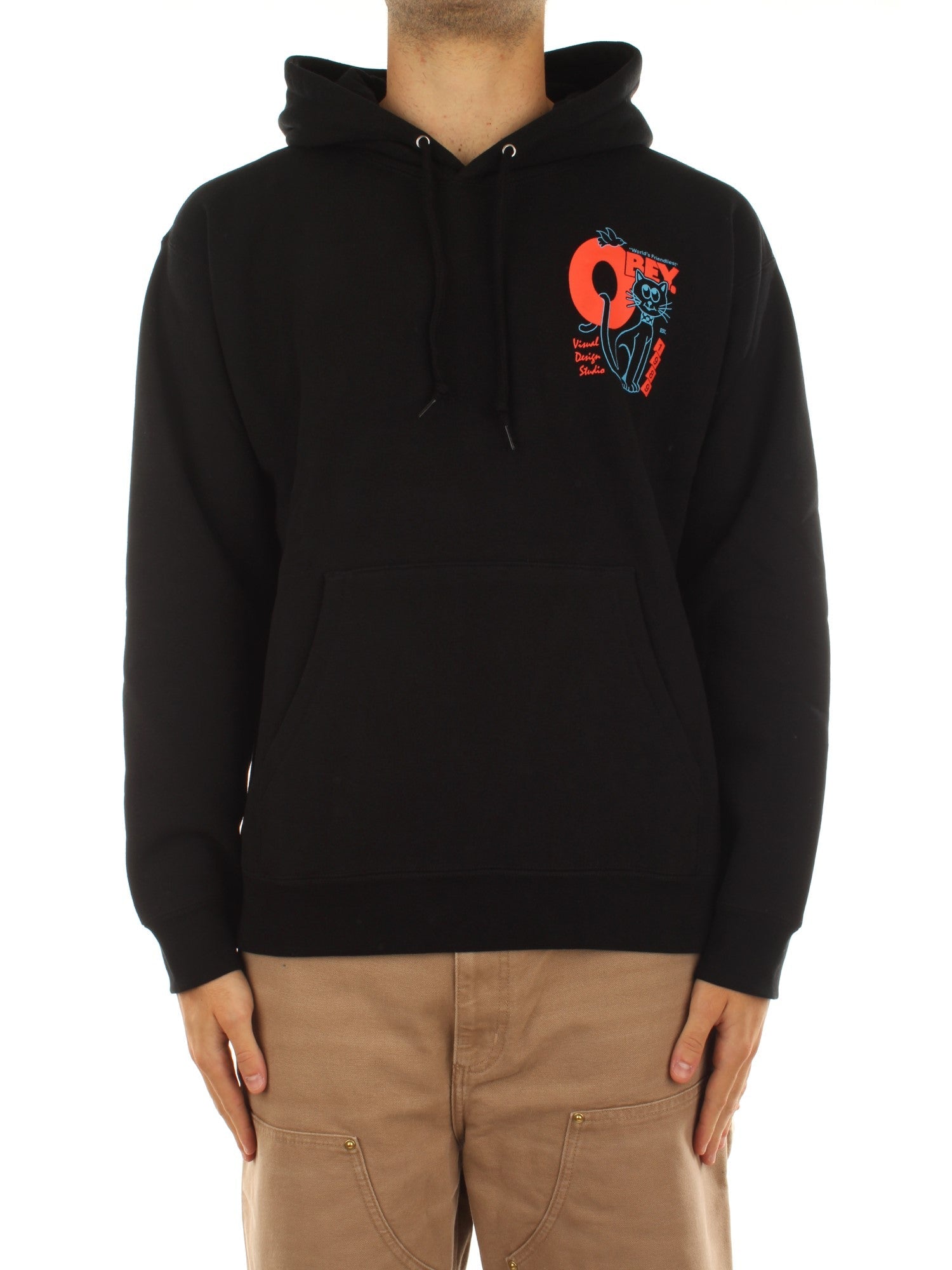 Obey Obey World S Friendliest Fleece Nero