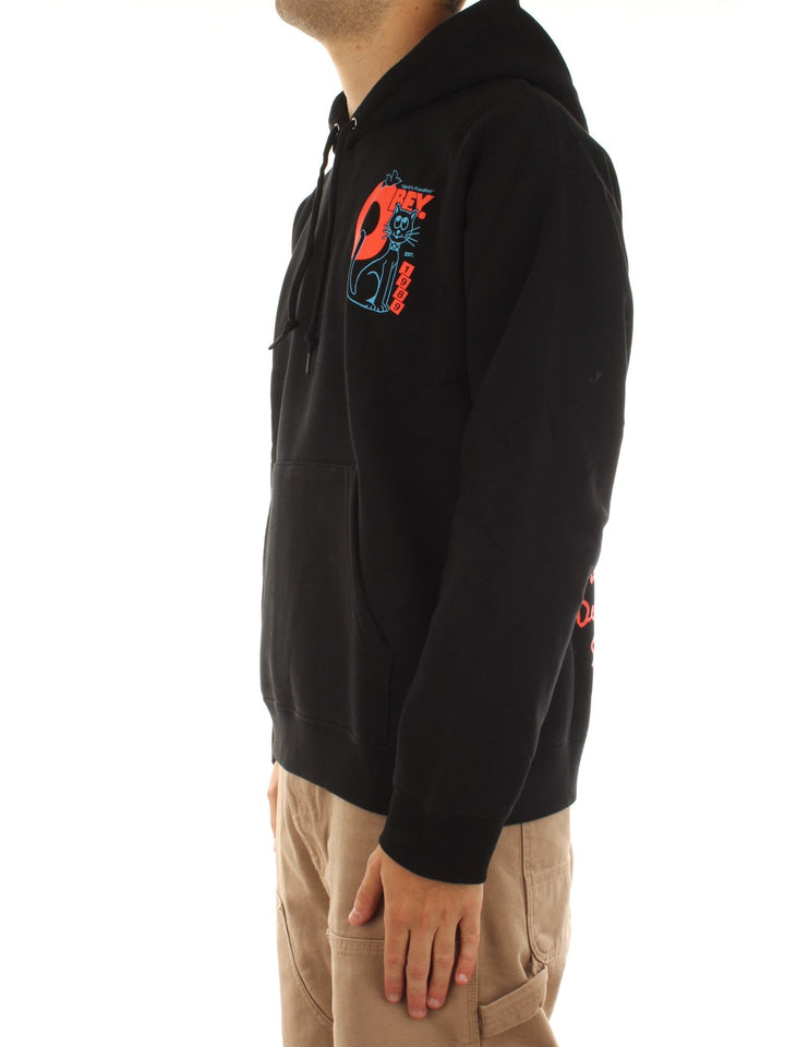 Obey Obey World S Friendliest Fleece Nero