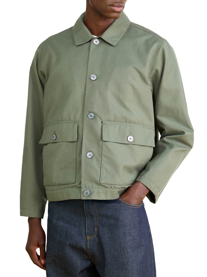 Obey Oliver Shirt Jacket Verde