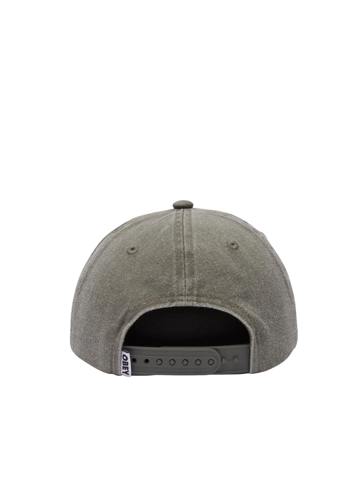 Obey Pigment Posse 6 Panel Snapback Verde