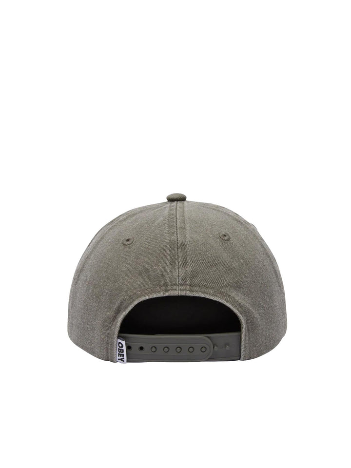 Obey Pigment Posse 6 Panel Snapback Verde