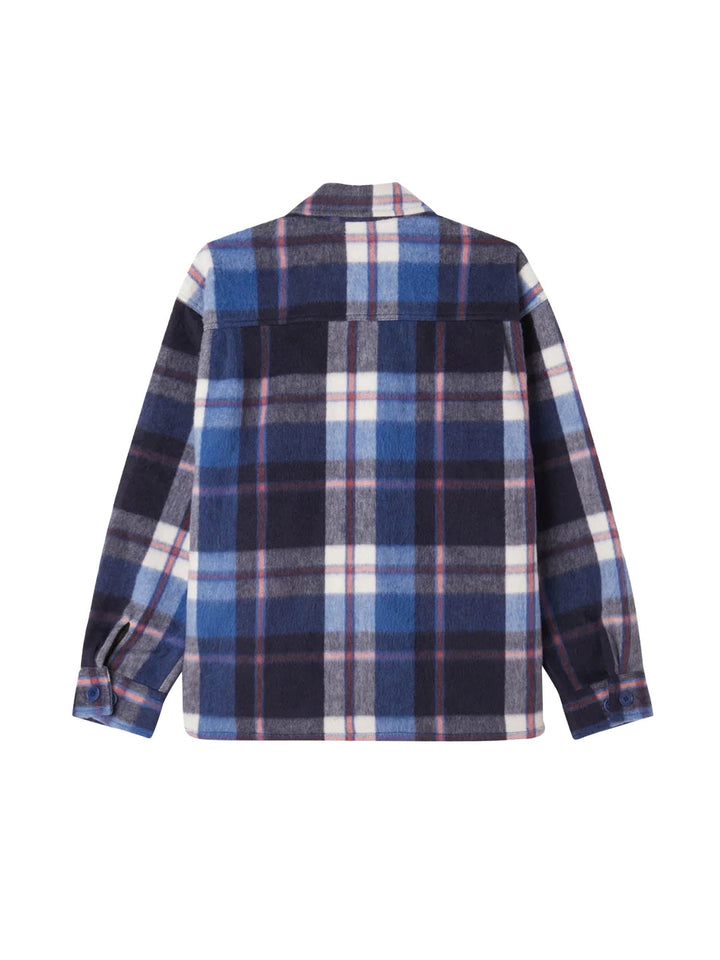 Obey Stanton Shirt Jacket Blu