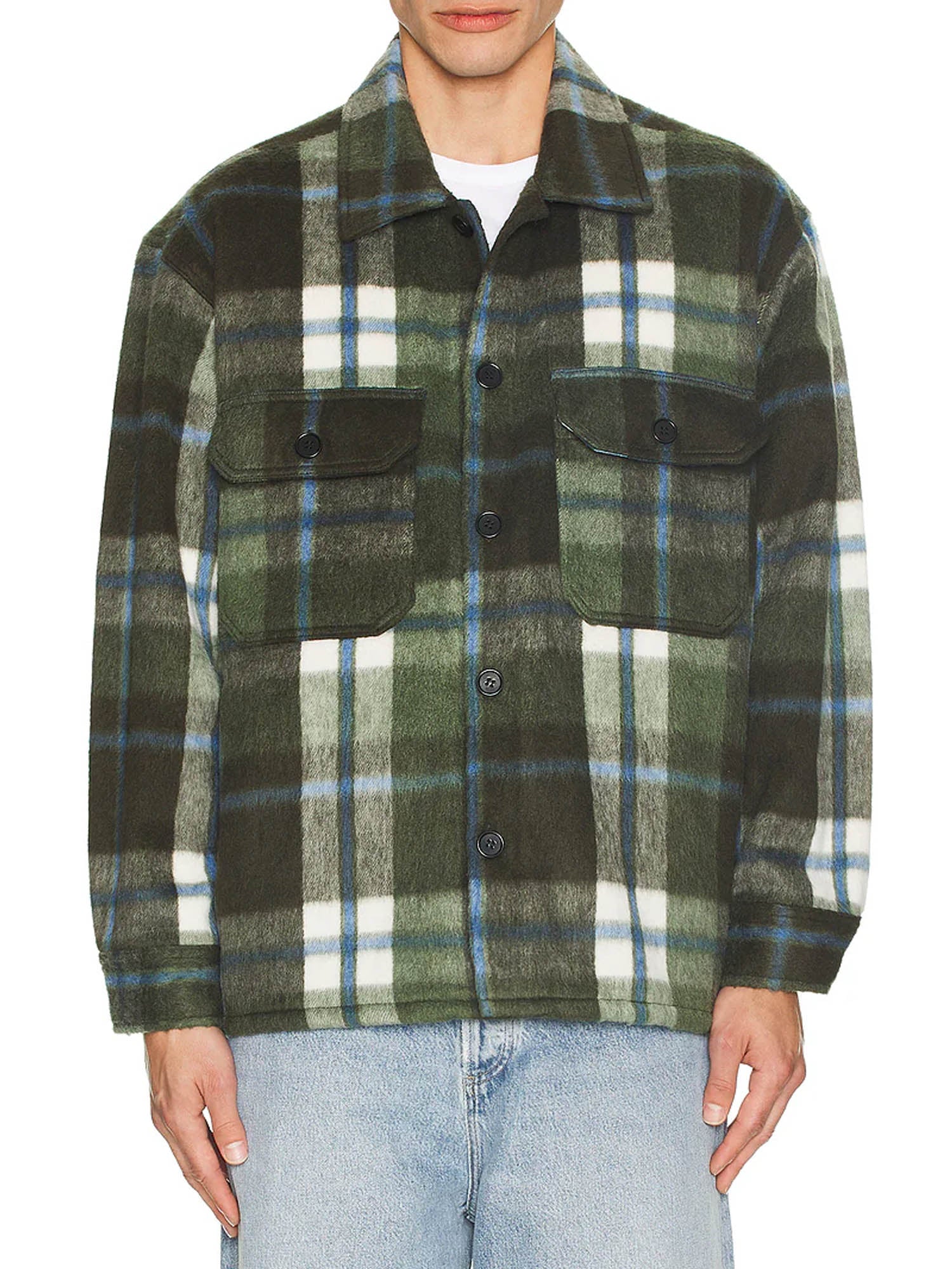 Obey Stanton Shirt Jacket Verde