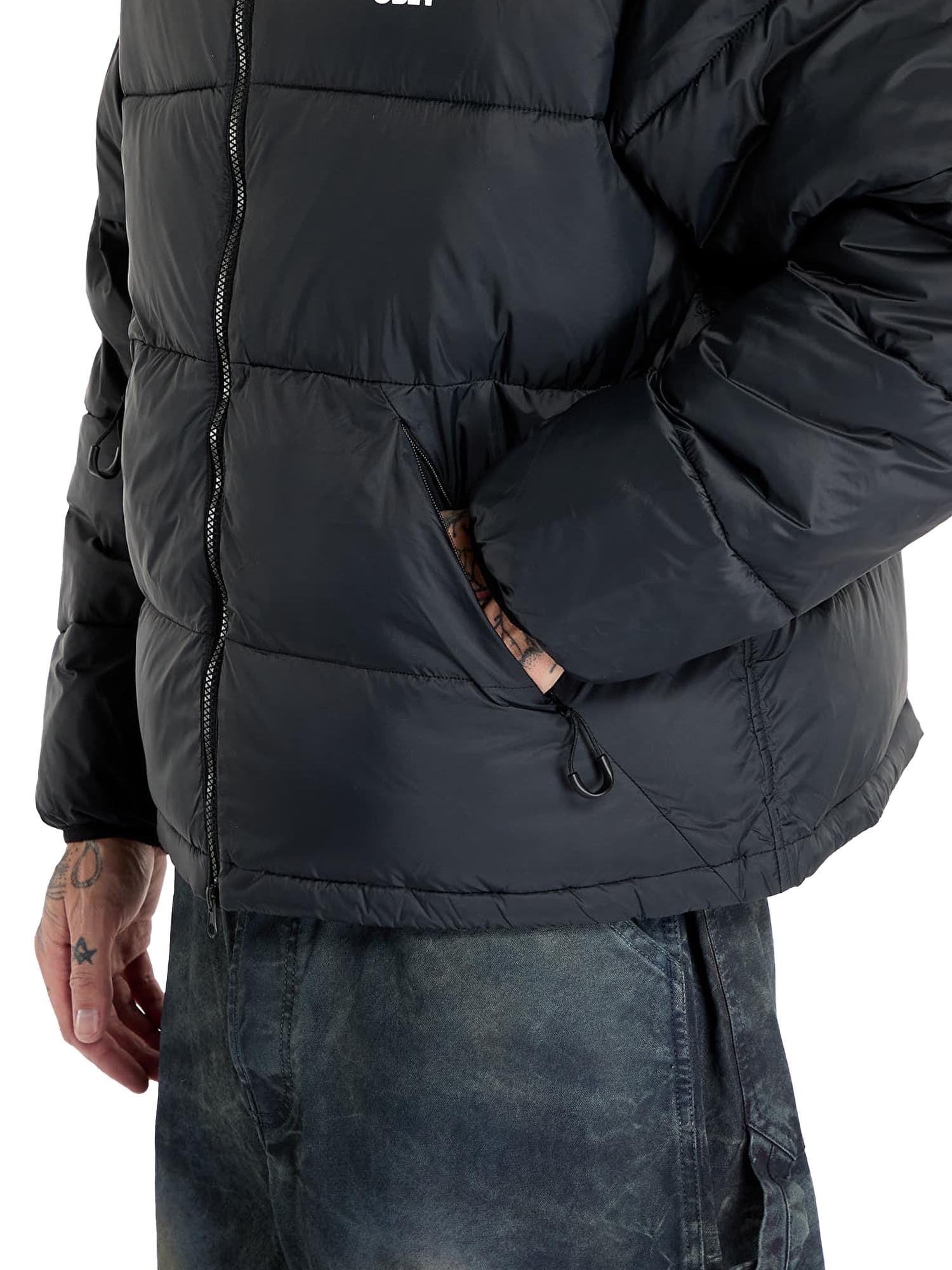 Obey Stratus Puffer Nero