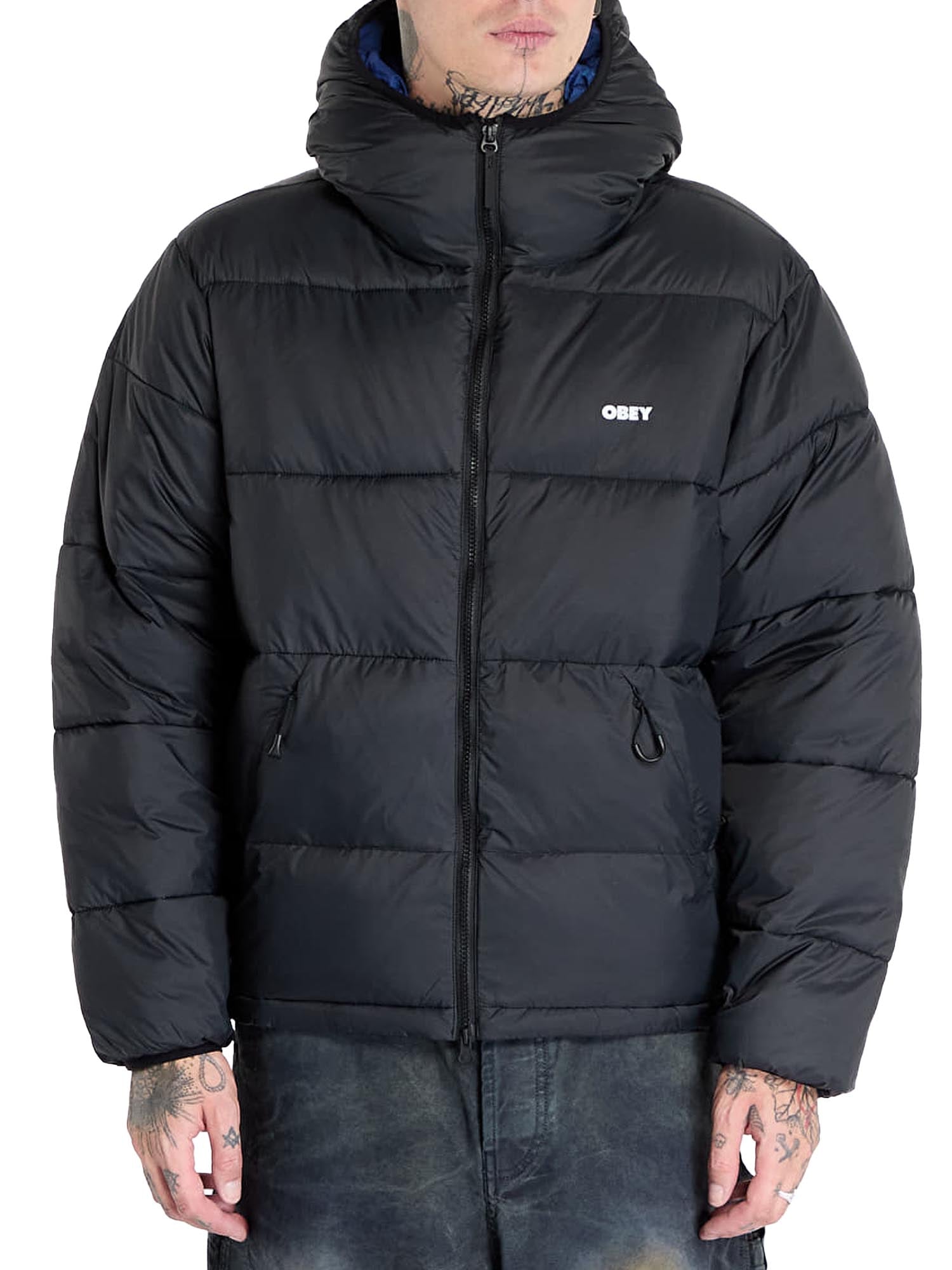 Obey Stratus Puffer Nero