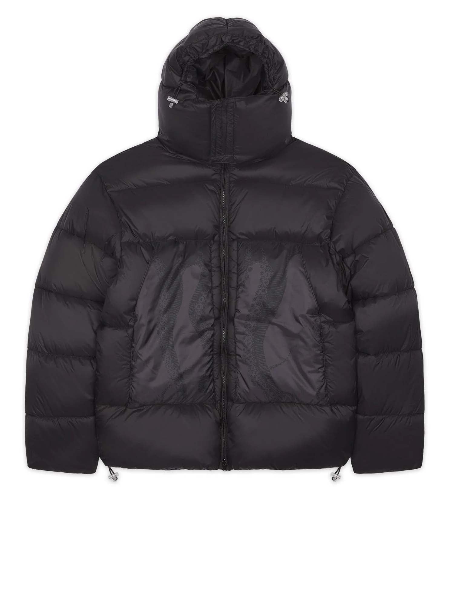 Octopus Octopus Arctic Pocket Puff Jacket Nero