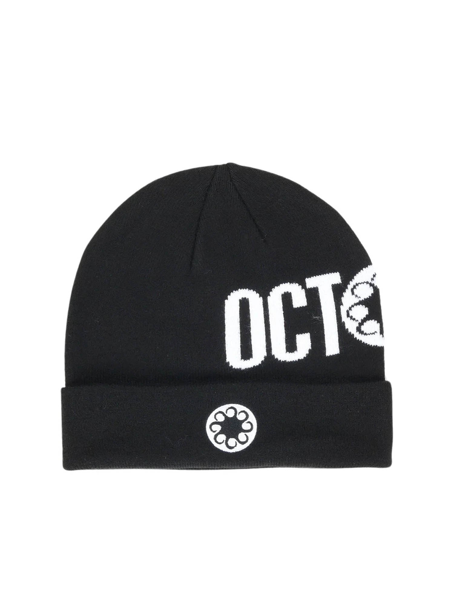 Octopus Octopus Logo Beanie Nero