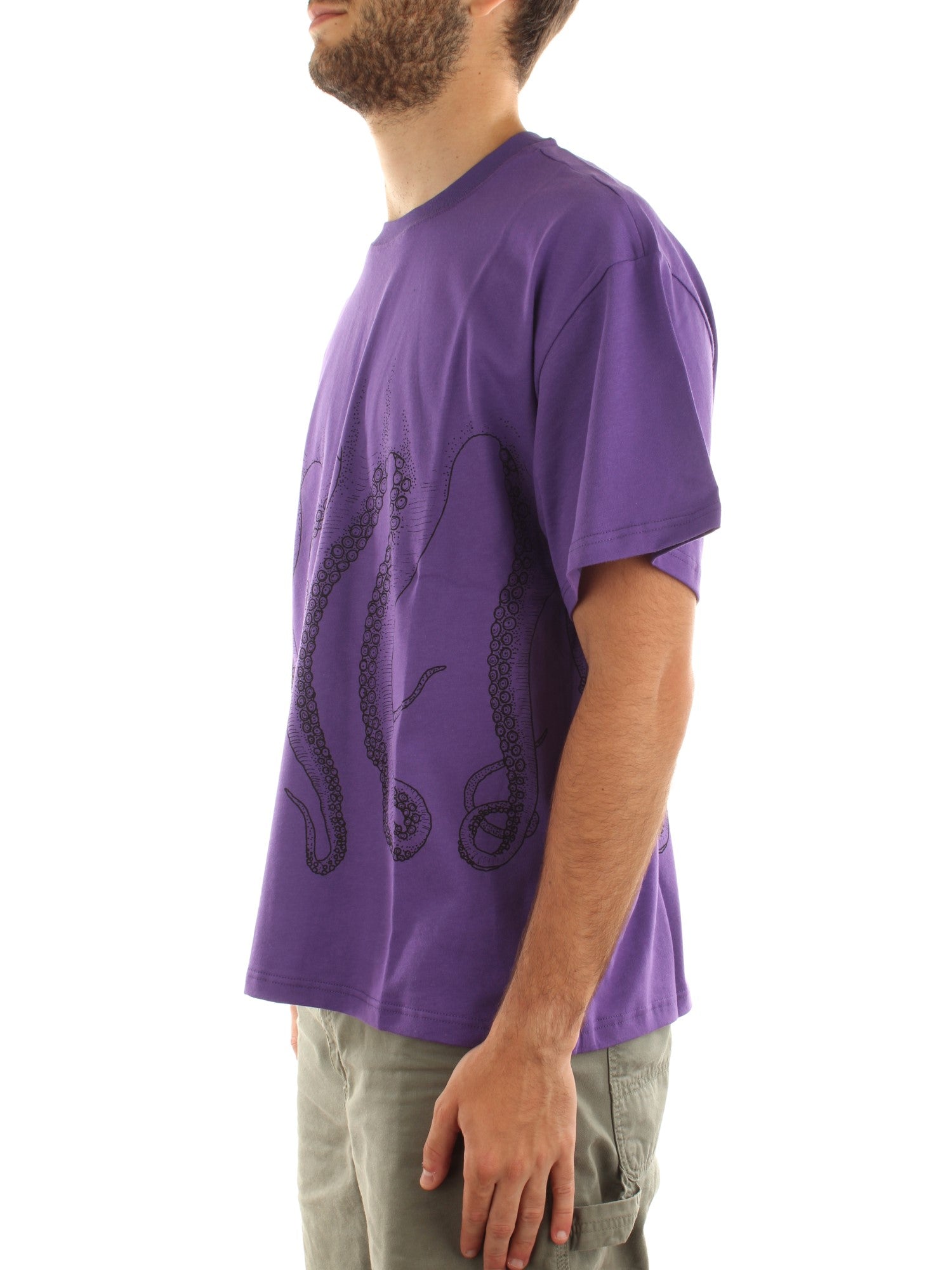 Octopus Octopus Outline Tee Viola