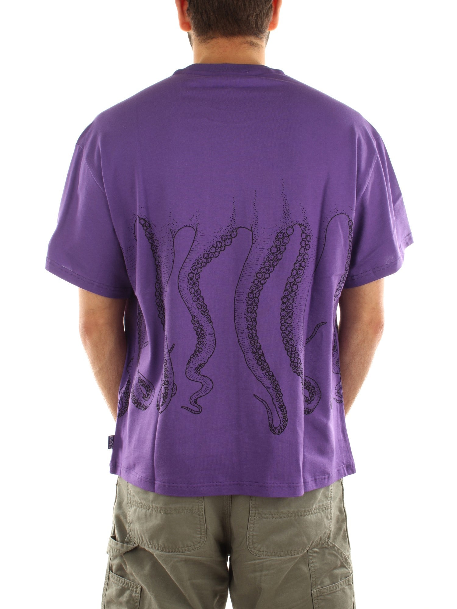 Octopus Octopus Outline Tee Viola