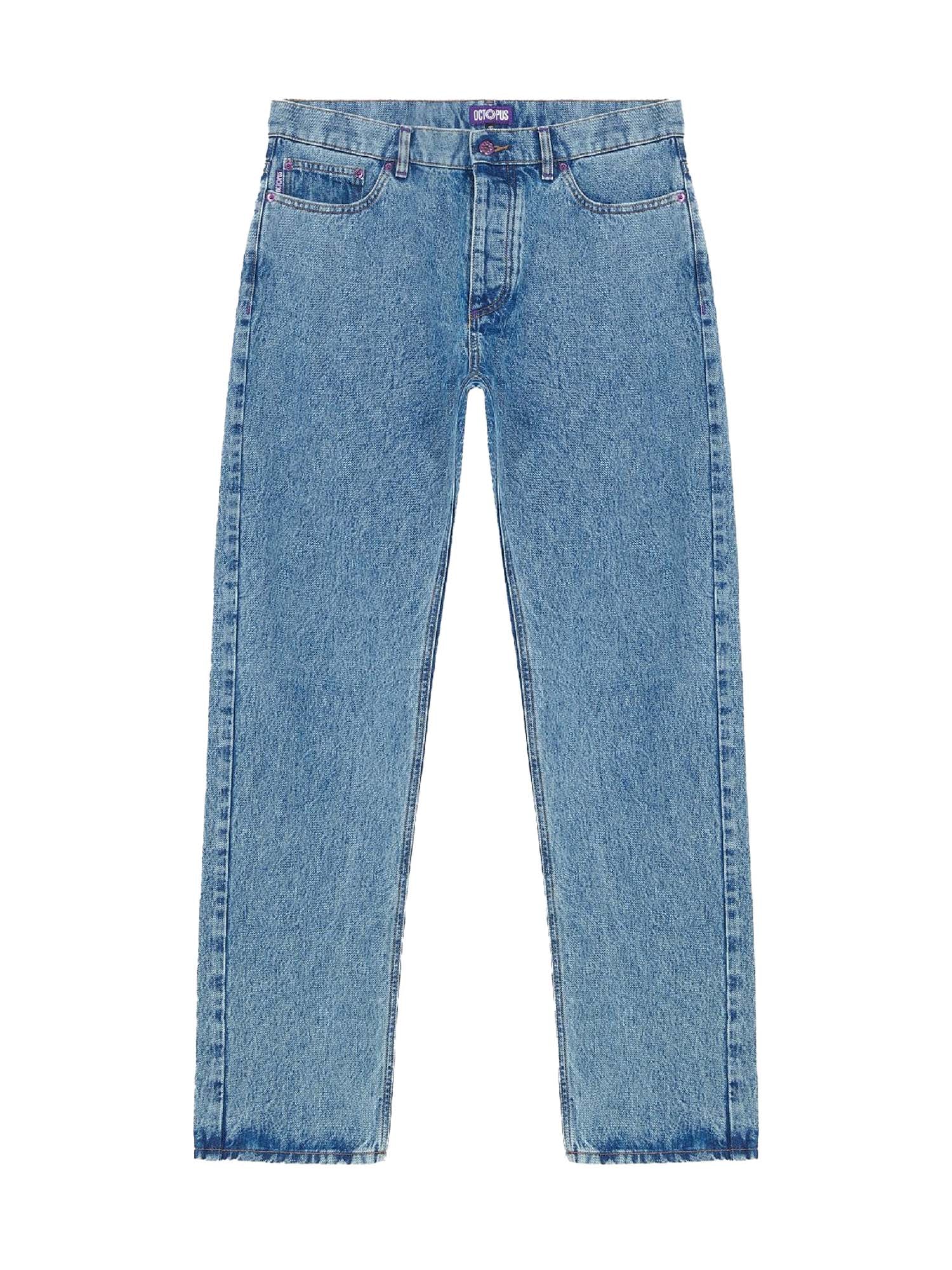 Octopus Octopus Pocket Reg Denim Azzurro