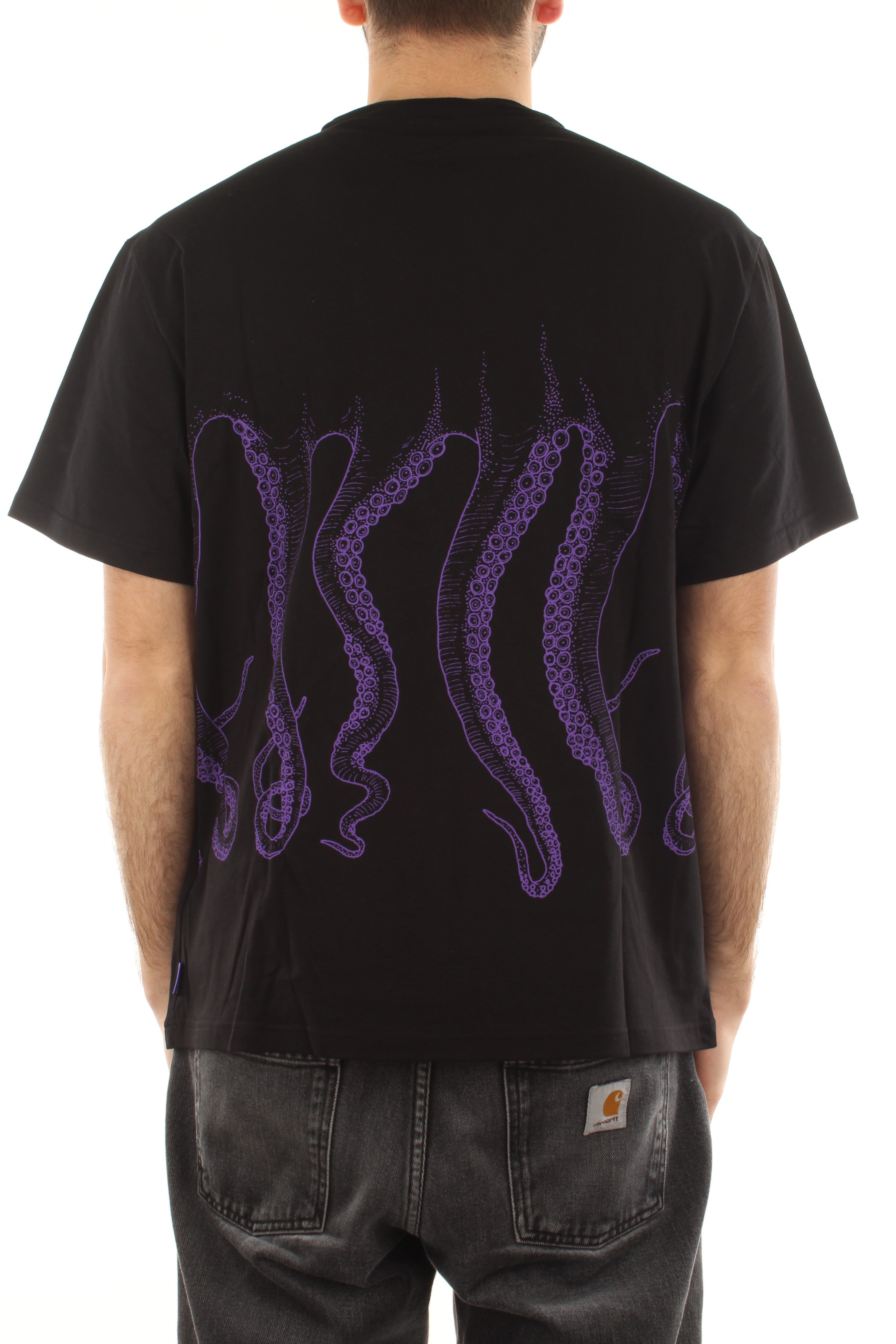 T-SHIRT Nero Octopus