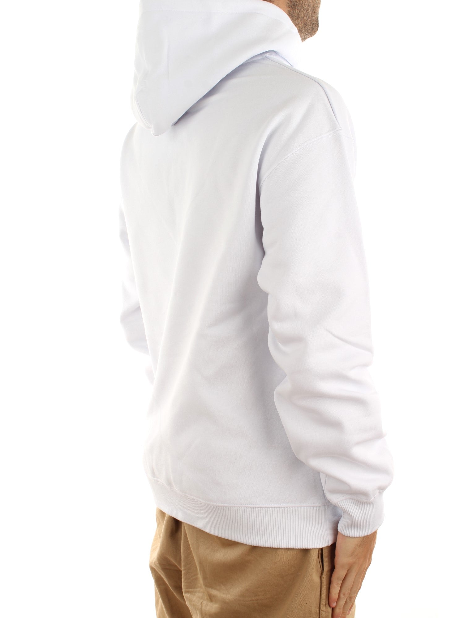 Octopus Tentacles Logo Hoodie Bianco