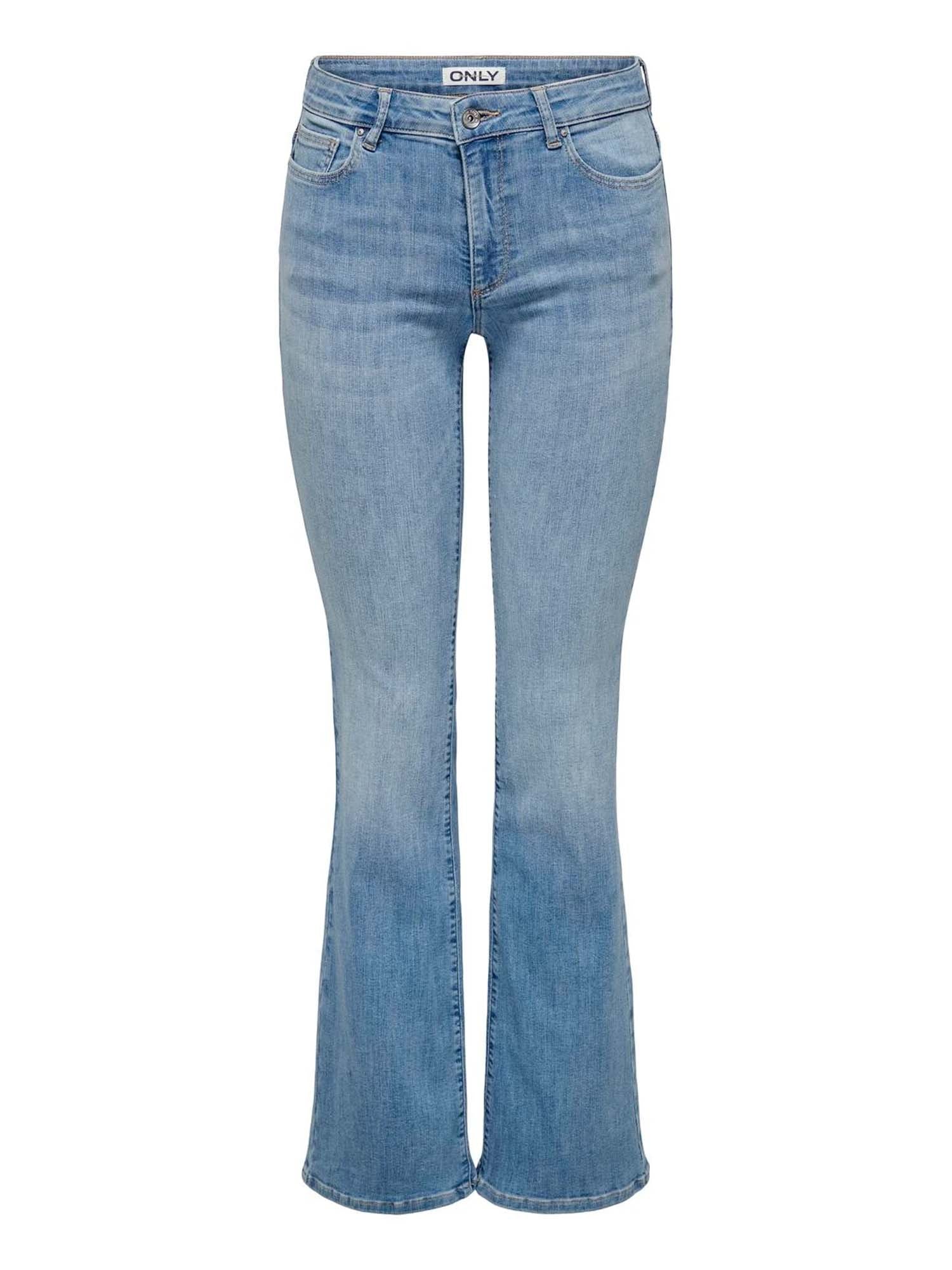 Only Ann Vita media Flared Fit Jeans Azzurro