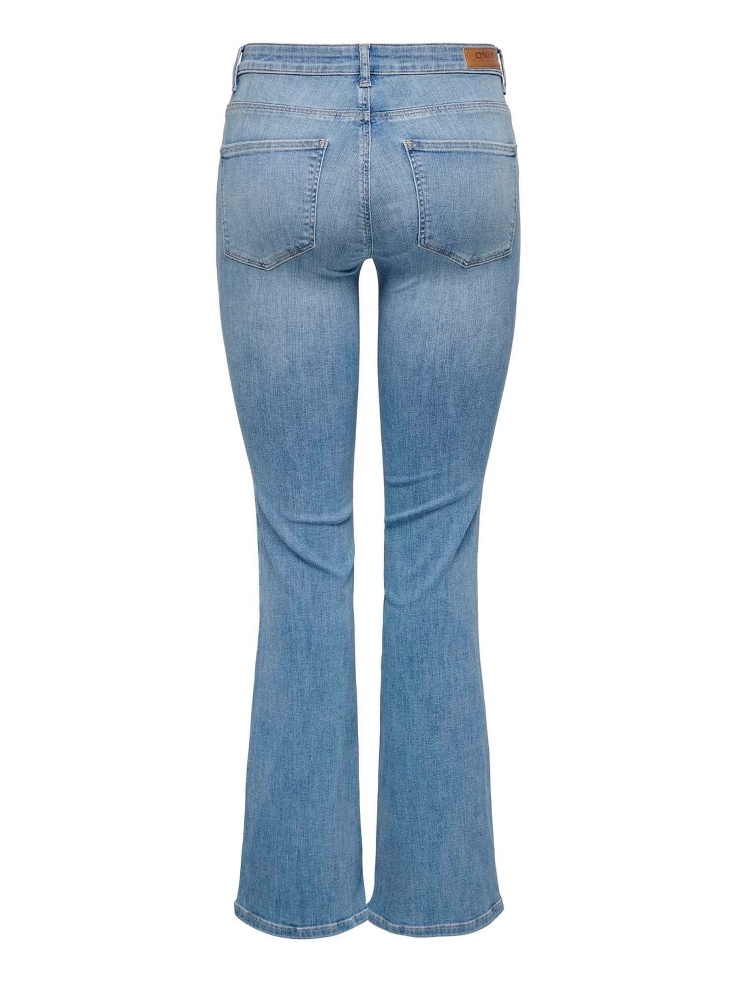 Only Ann Vita media Flared Fit Jeans Azzurro