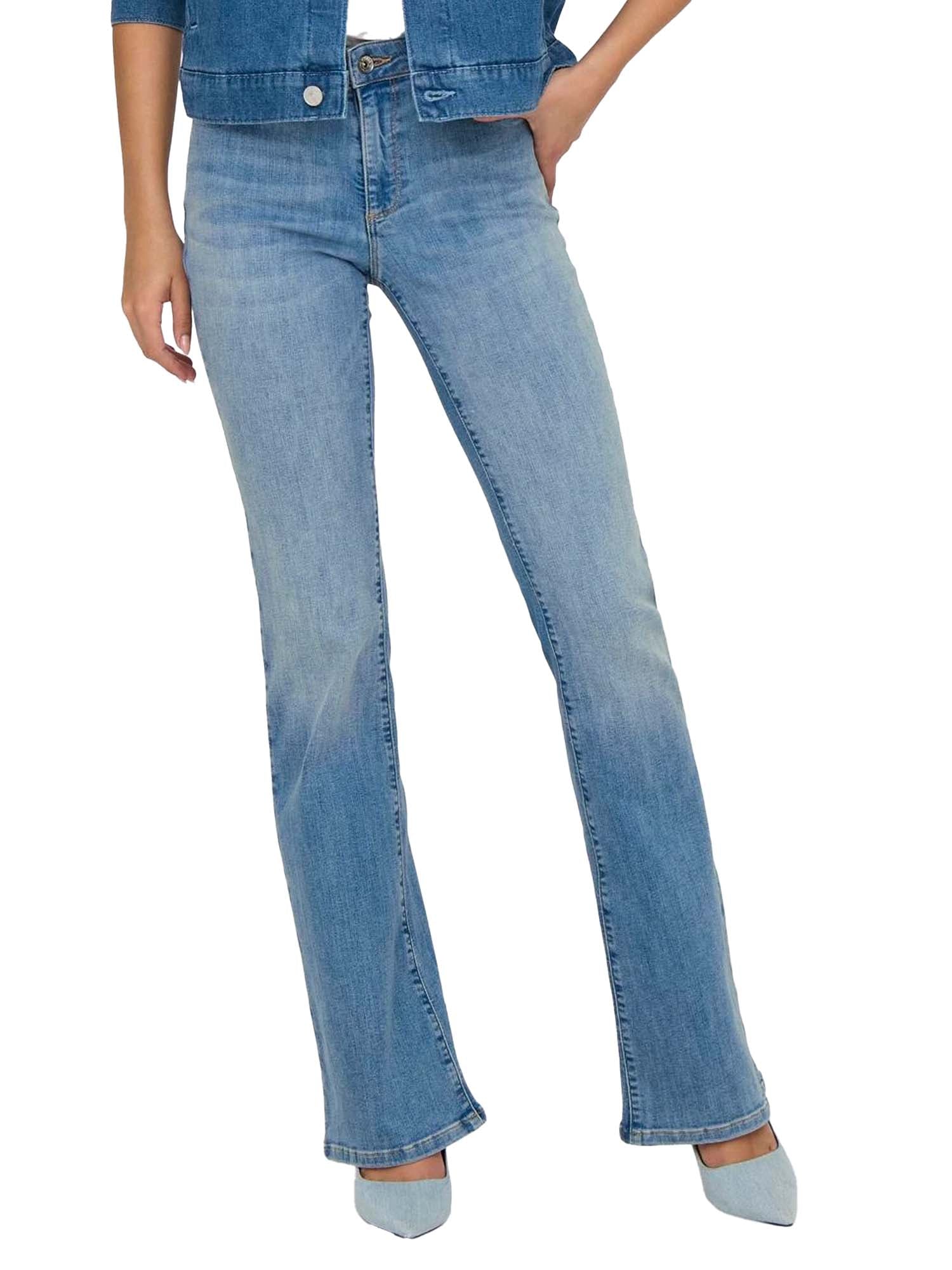 Only Ann Vita media Flared Fit Jeans Azzurro