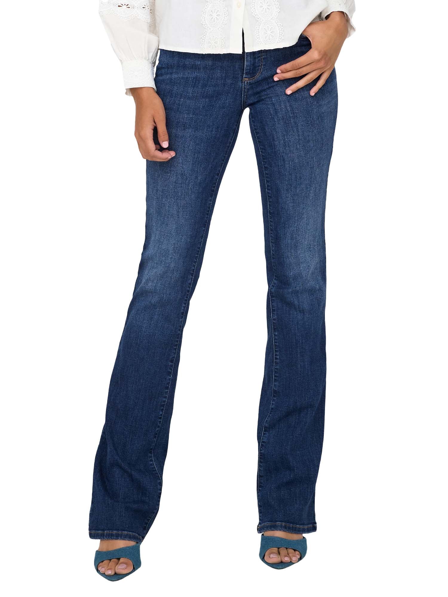 Only Ann Vita media Flared Fit Jeans Blu