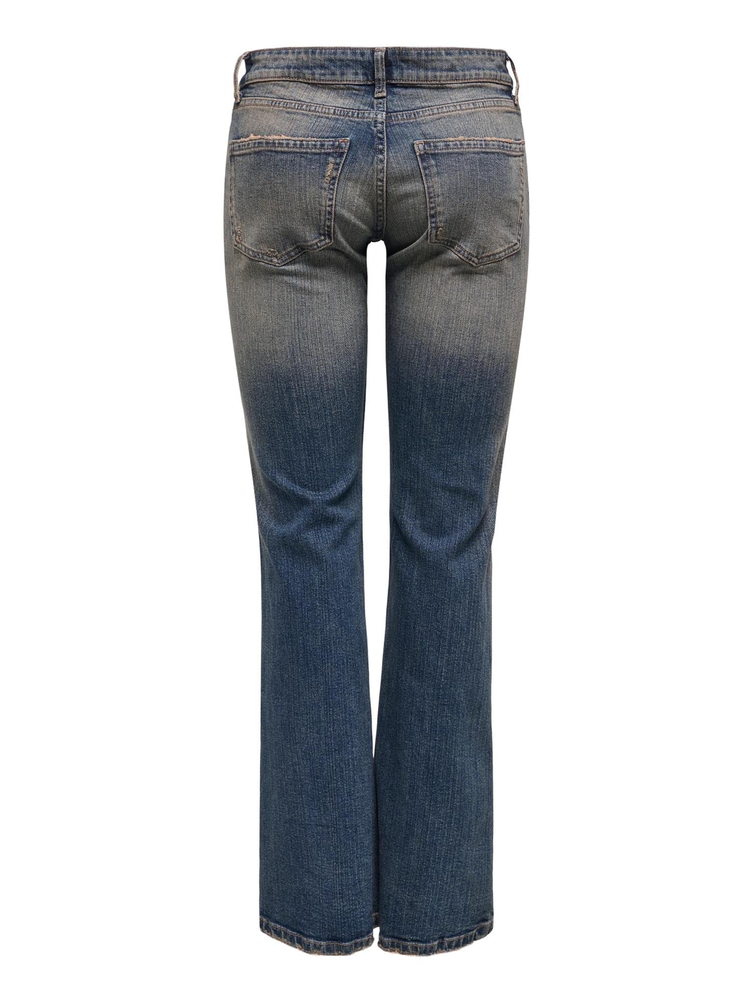 Only ONLBETHANY Vita bassa Flared Fit Jeans Blu