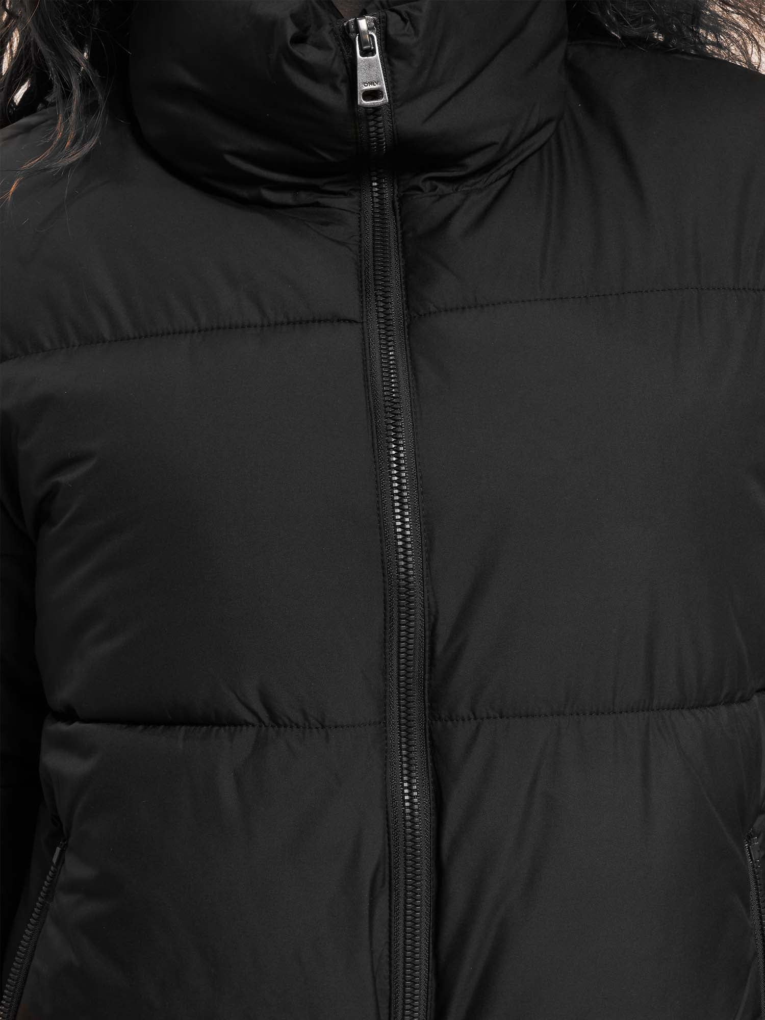 Only Piumino Cammie Short Puffer Nero