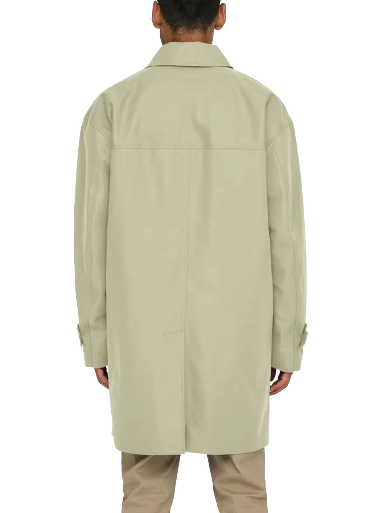 Only & Sons Coat Mac otw Beige