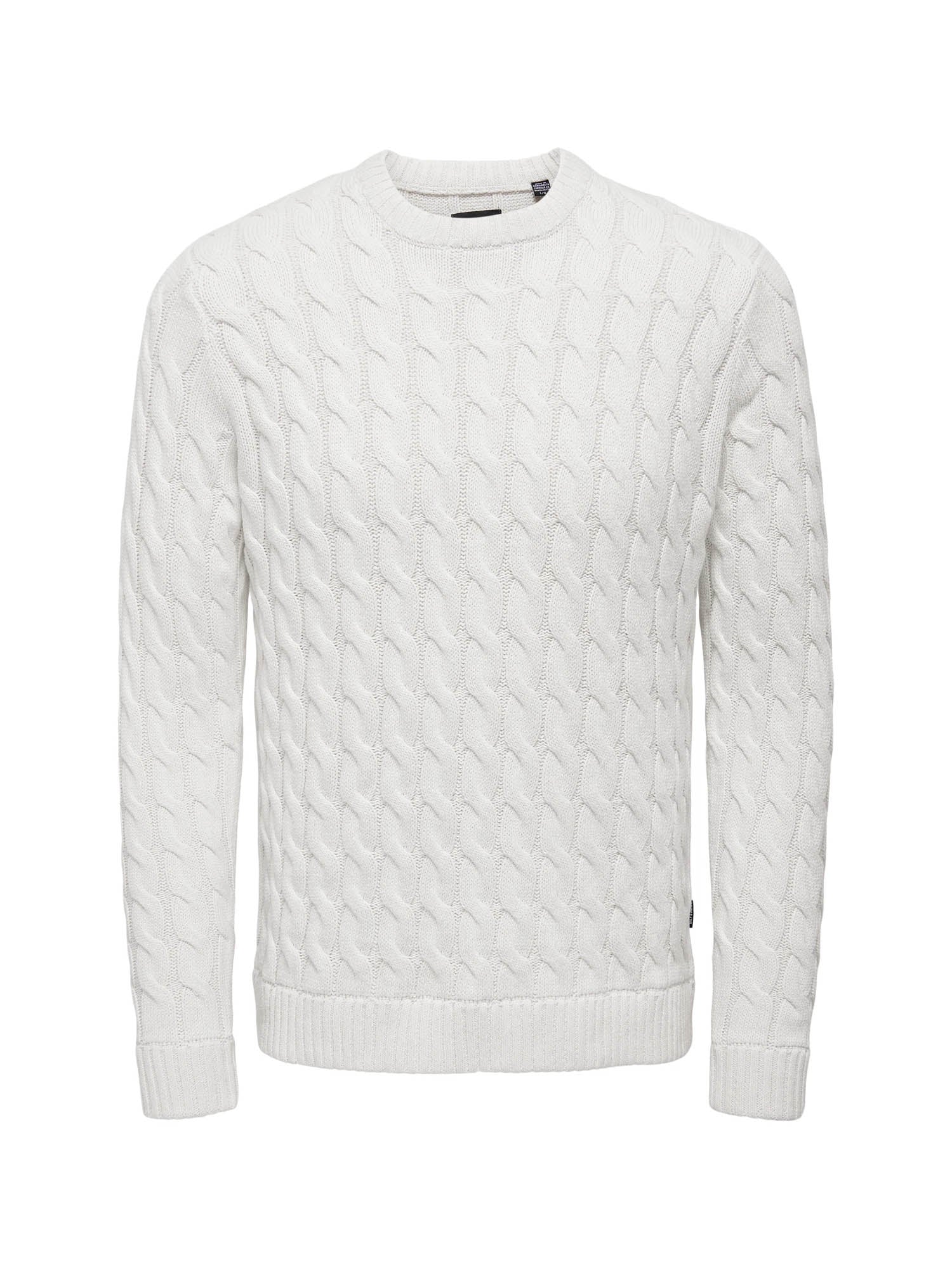 Only & Sons Kicker Pullover Bianco