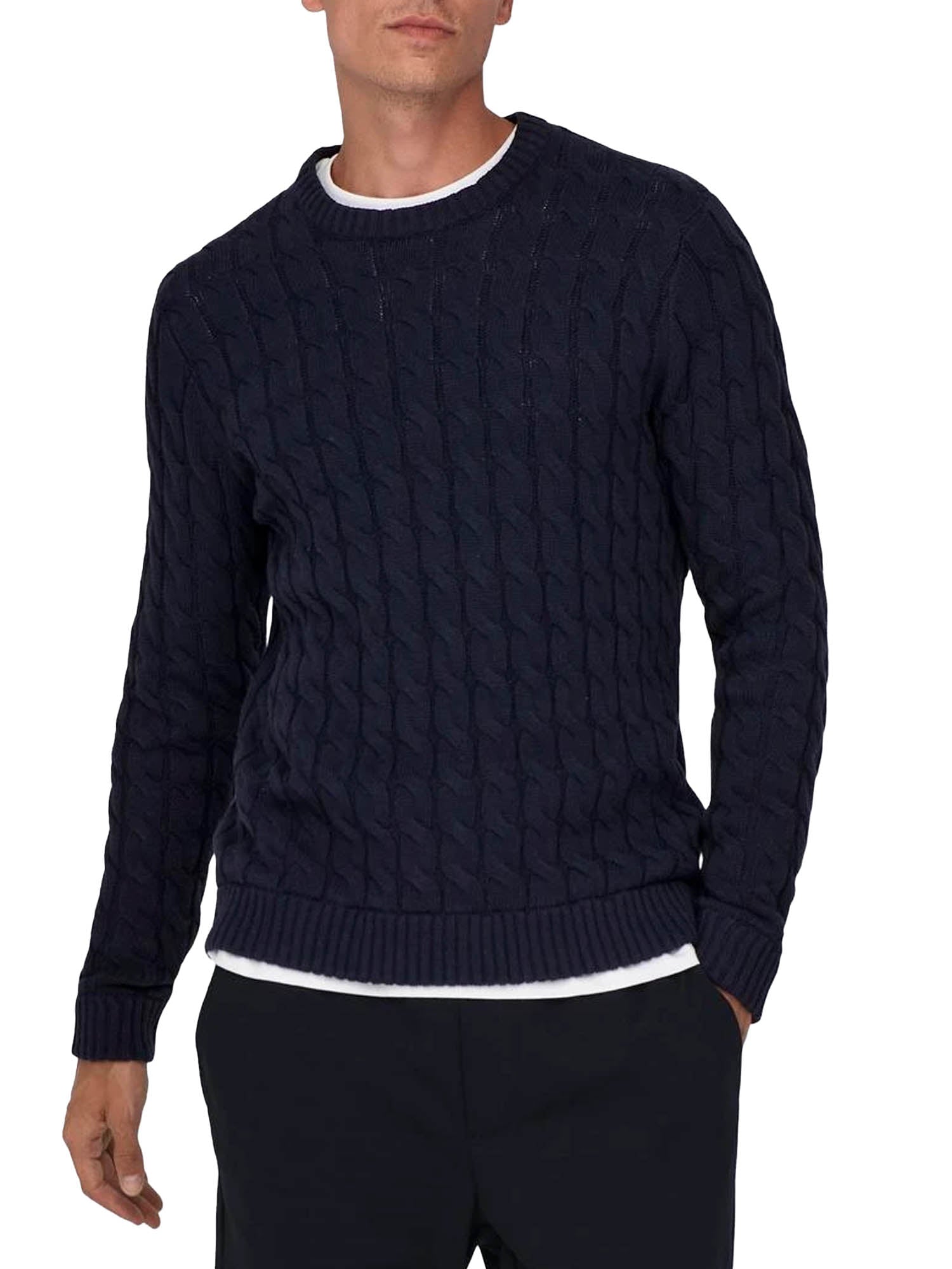 Only & Sons Kicker Pullover Blu