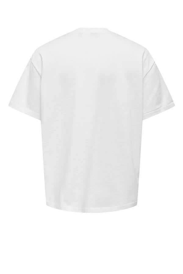 T-SHIRT Bianco Only & Sons