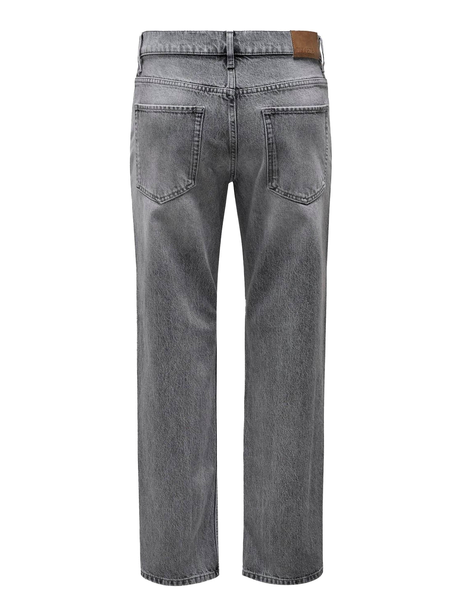 Only & Sons ONSEDGE Vita media Straight Fit Jeans Grigio