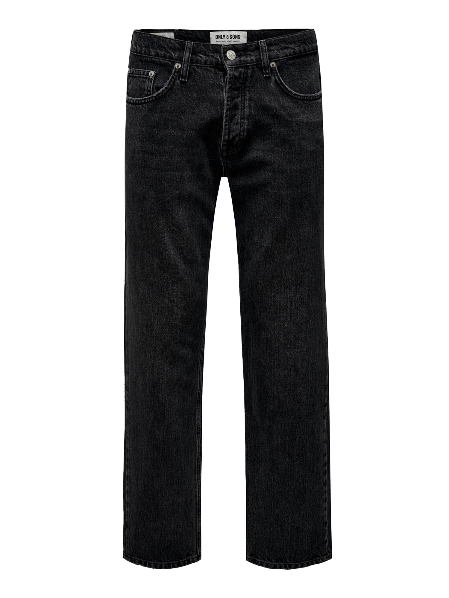 Only & Sons ONSEDGE Vita media Straight Fit Jeans Nero