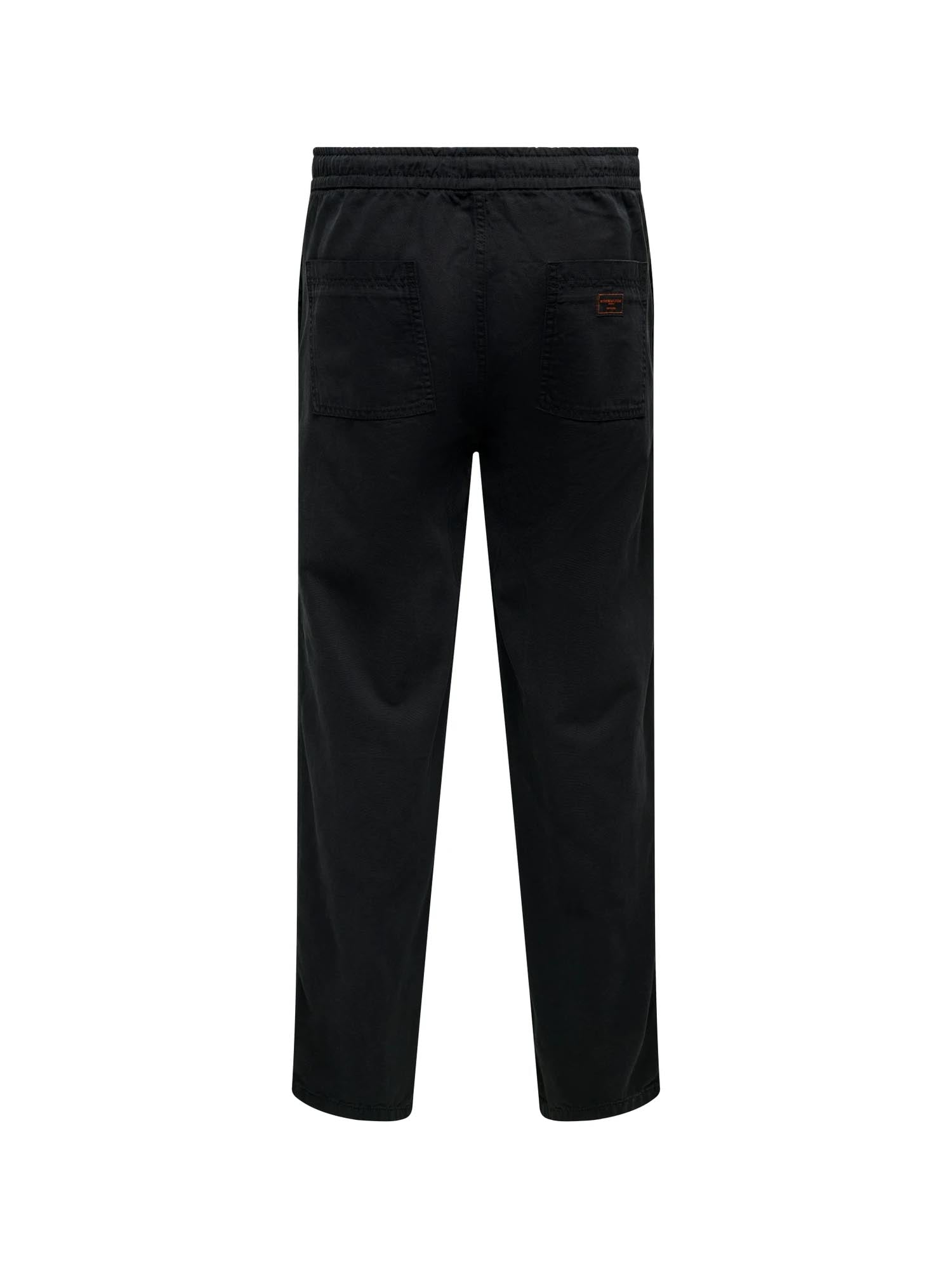 Only & Sons ONSSINUS Loose Fit Pantaloni Nero