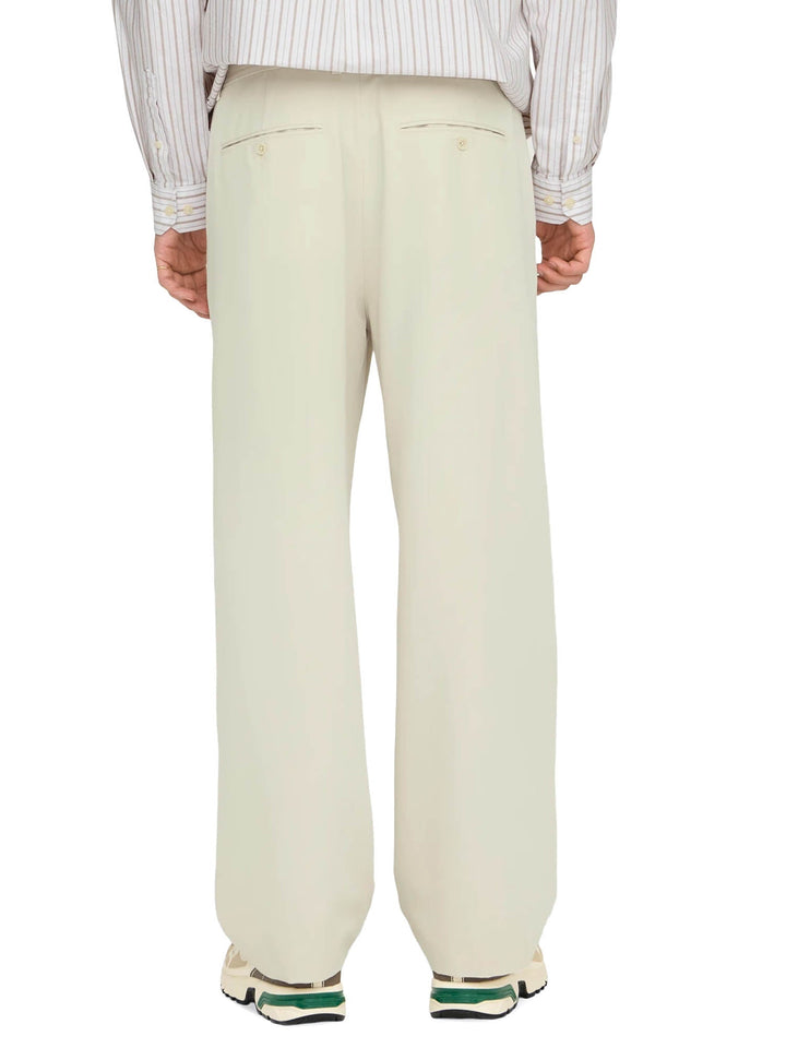 Only & Sons Pantaloni Formali Loose Fit Vita Media Bianco