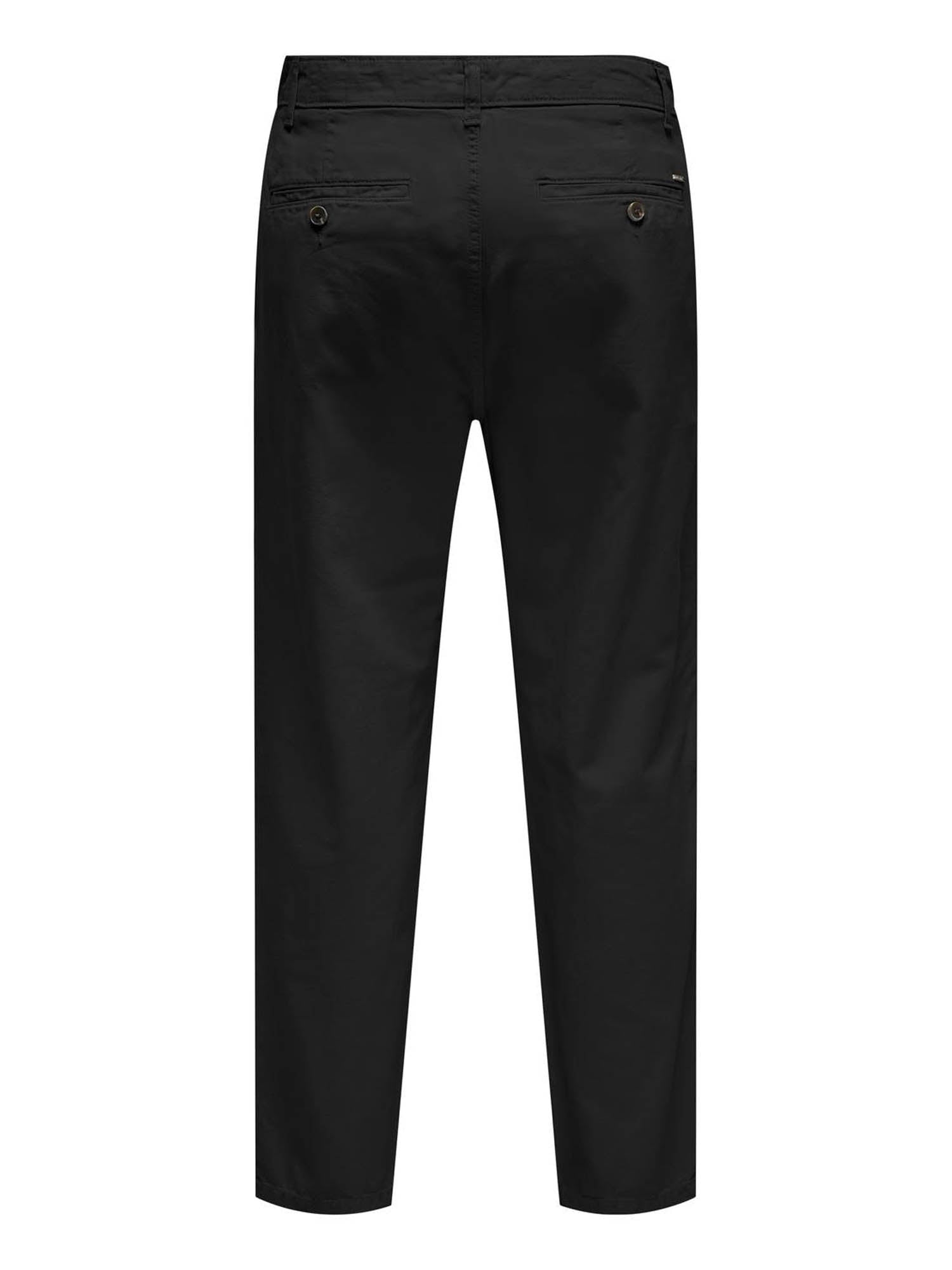 Only & Sons Pantaloni ONSLOU Taper Nero